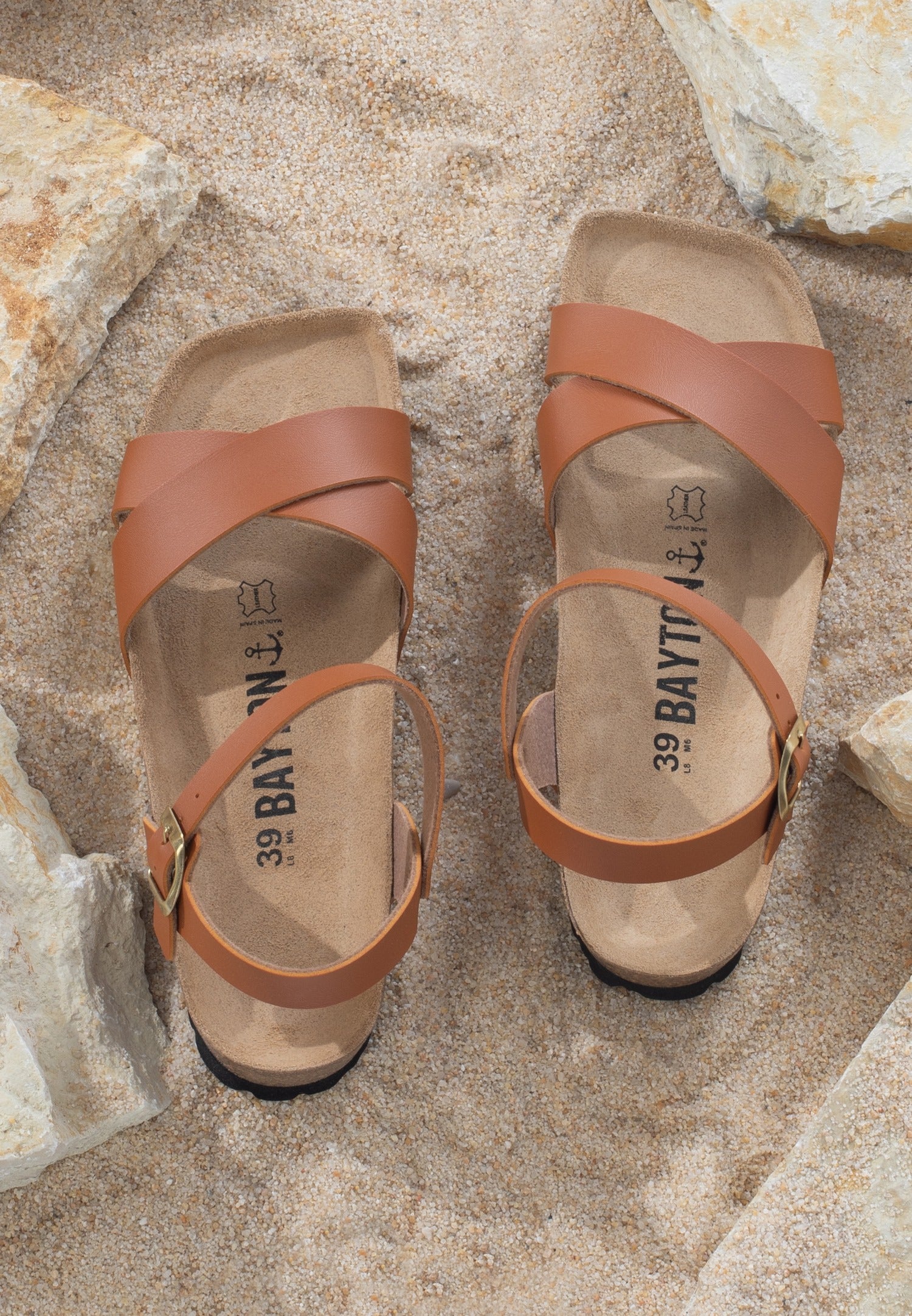 Sandalias Vallado Camel