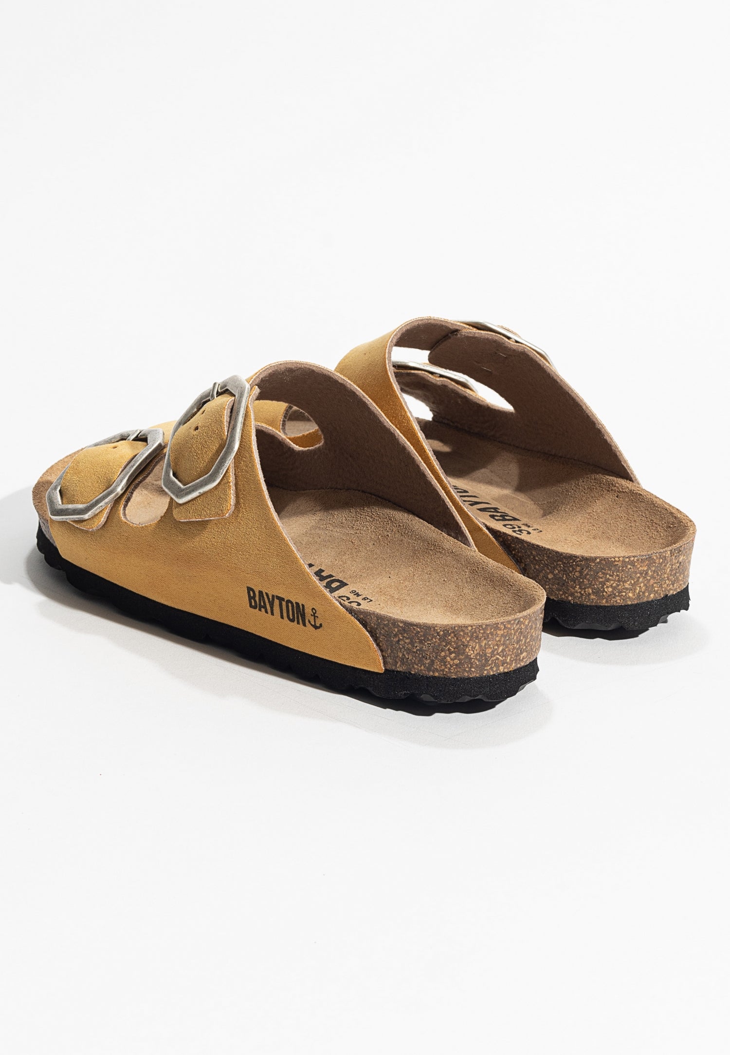 Atlas Yellow 2 Strap Sandals