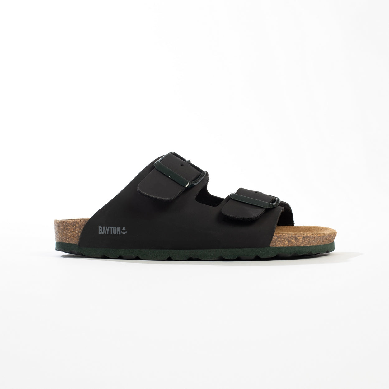 Sandalias Atlas 2 Correas Negro