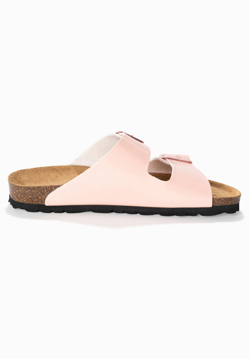 Atlas Pink 2 Strap Sandals