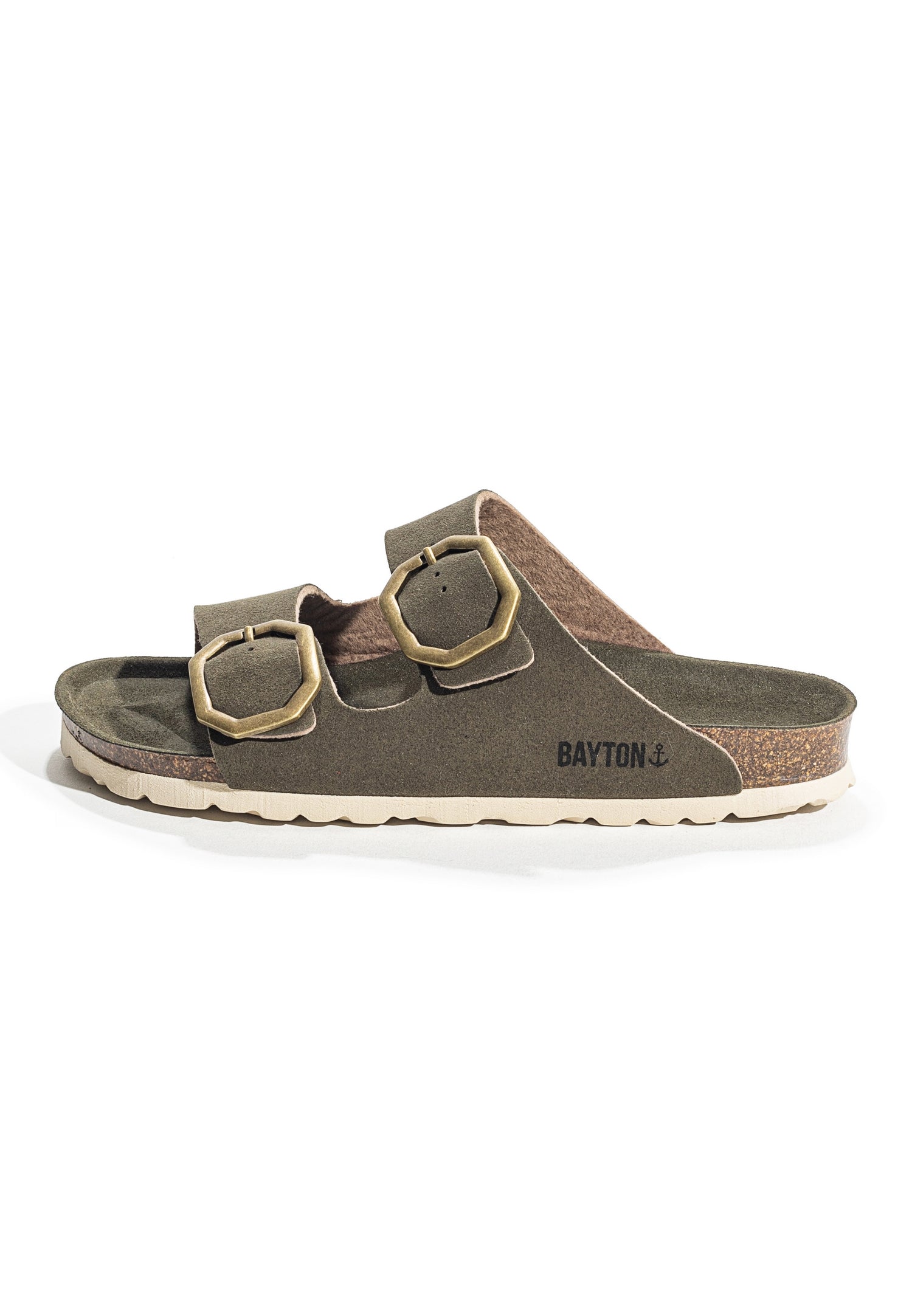 Atlas Khaki 2 Strap Sandals