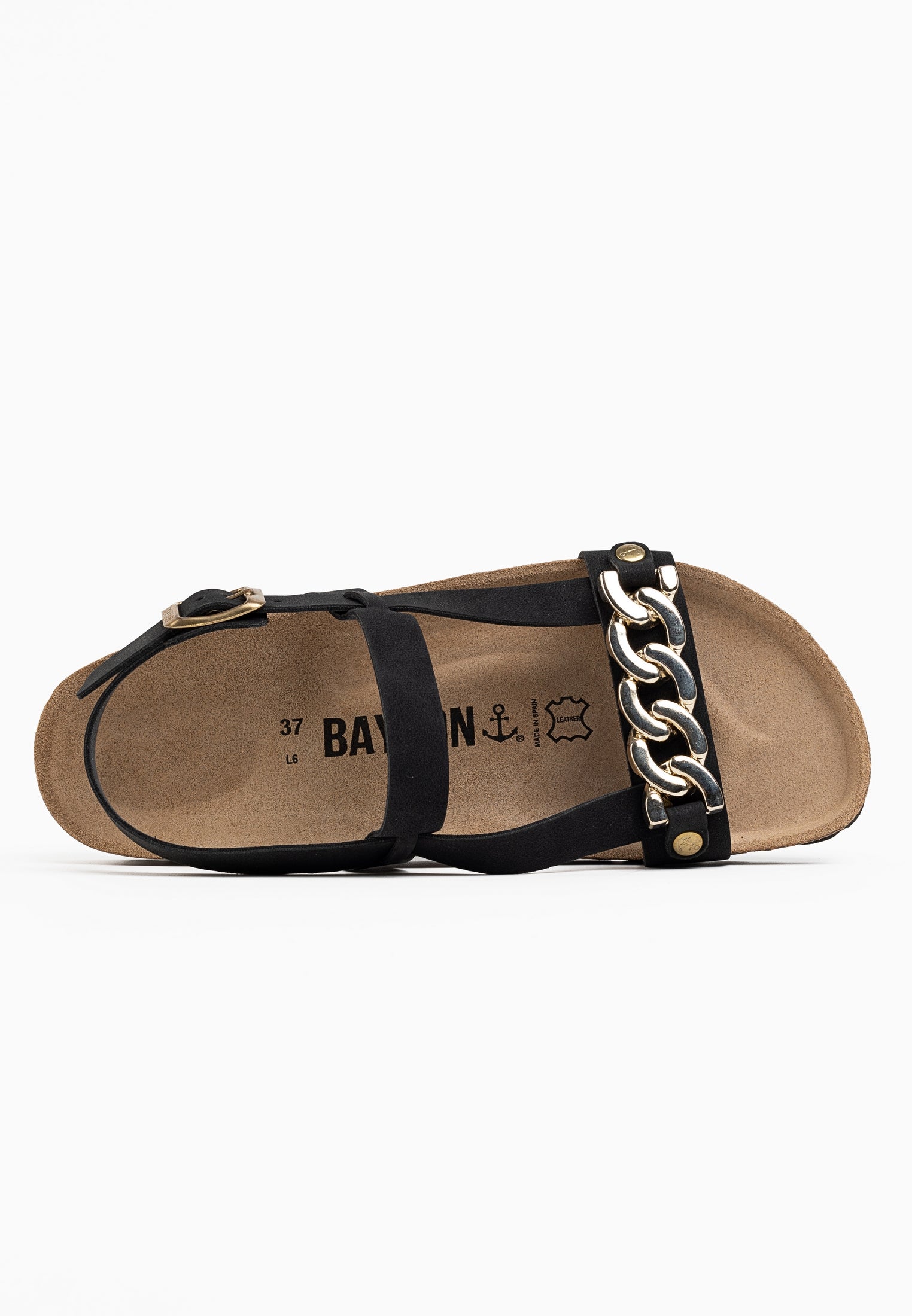 Ramatuelle Black Multi-Strap Sandals