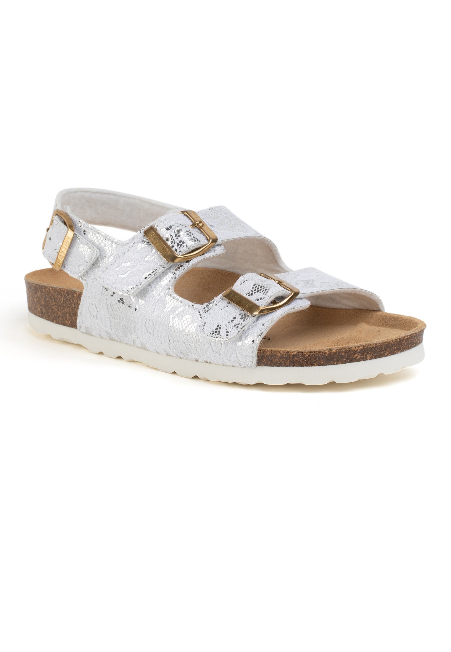 Achille White Multi-Strap Sandals