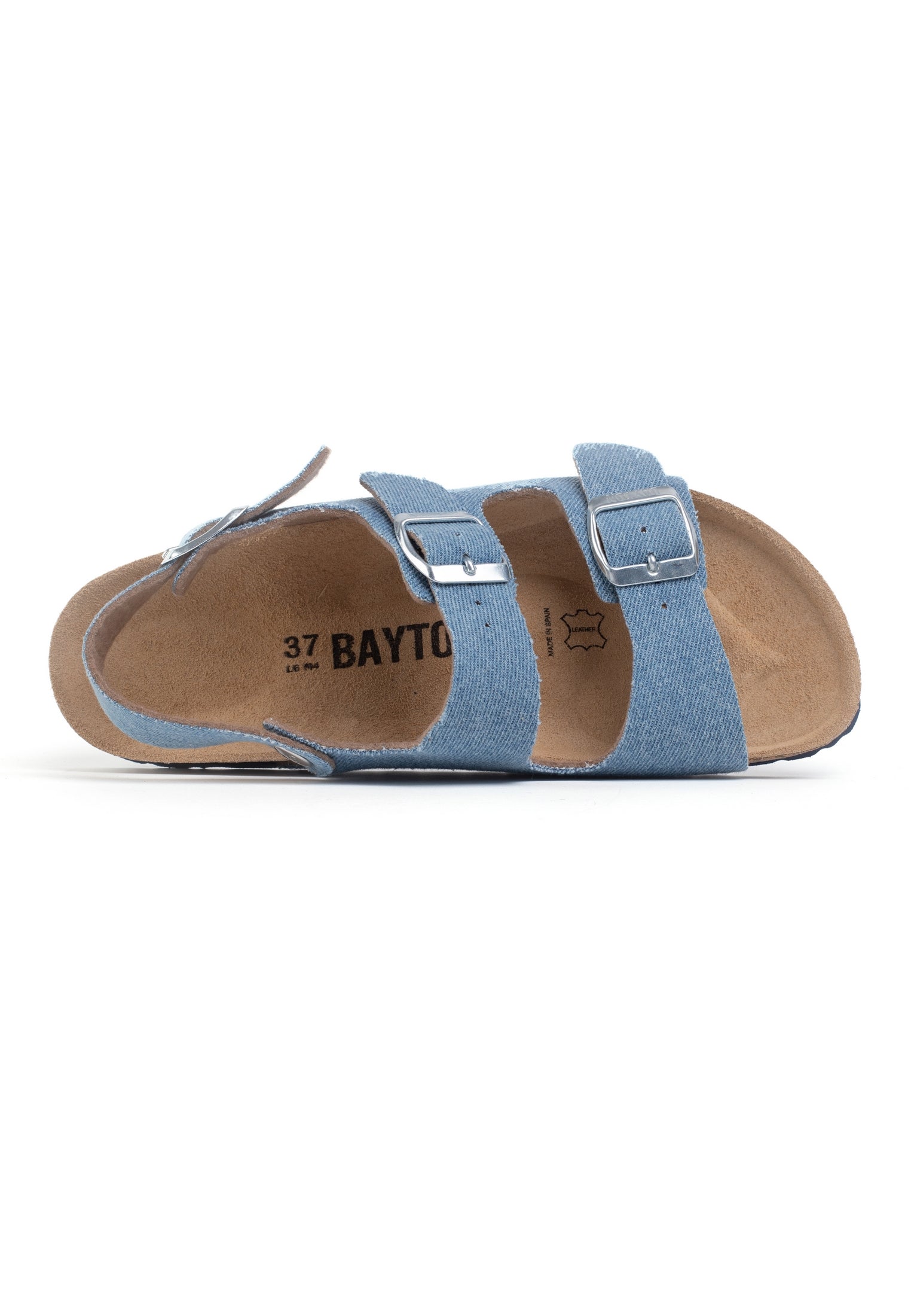 Sandales Achille Bleu Clair Denim Multi-Brides