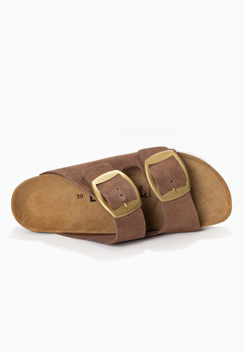 Sandalias Alicante Beige Oscuro