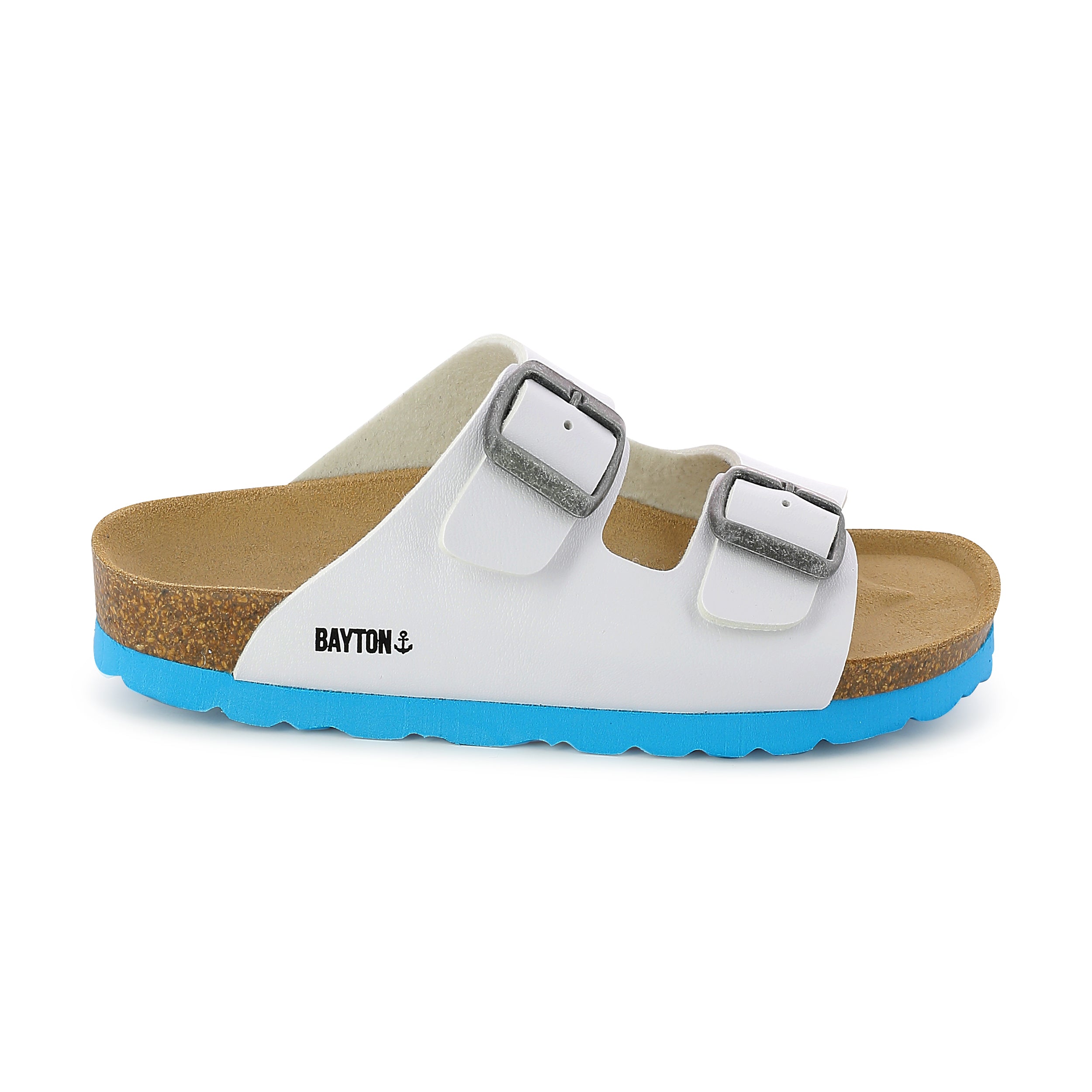 Sandalias Atlas 2 Tiras Blanco