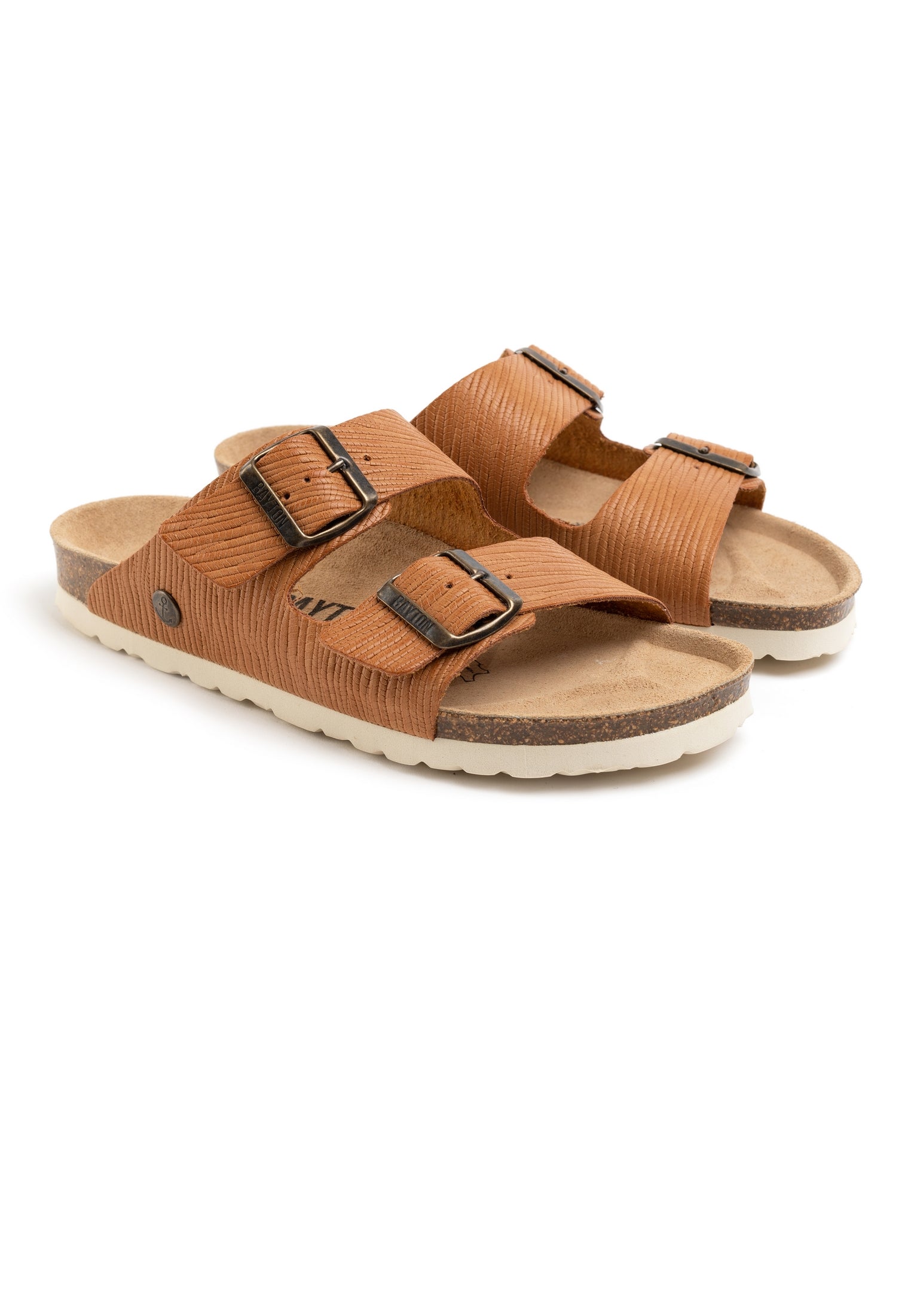 Sandales 2 Brides Atlas Tan