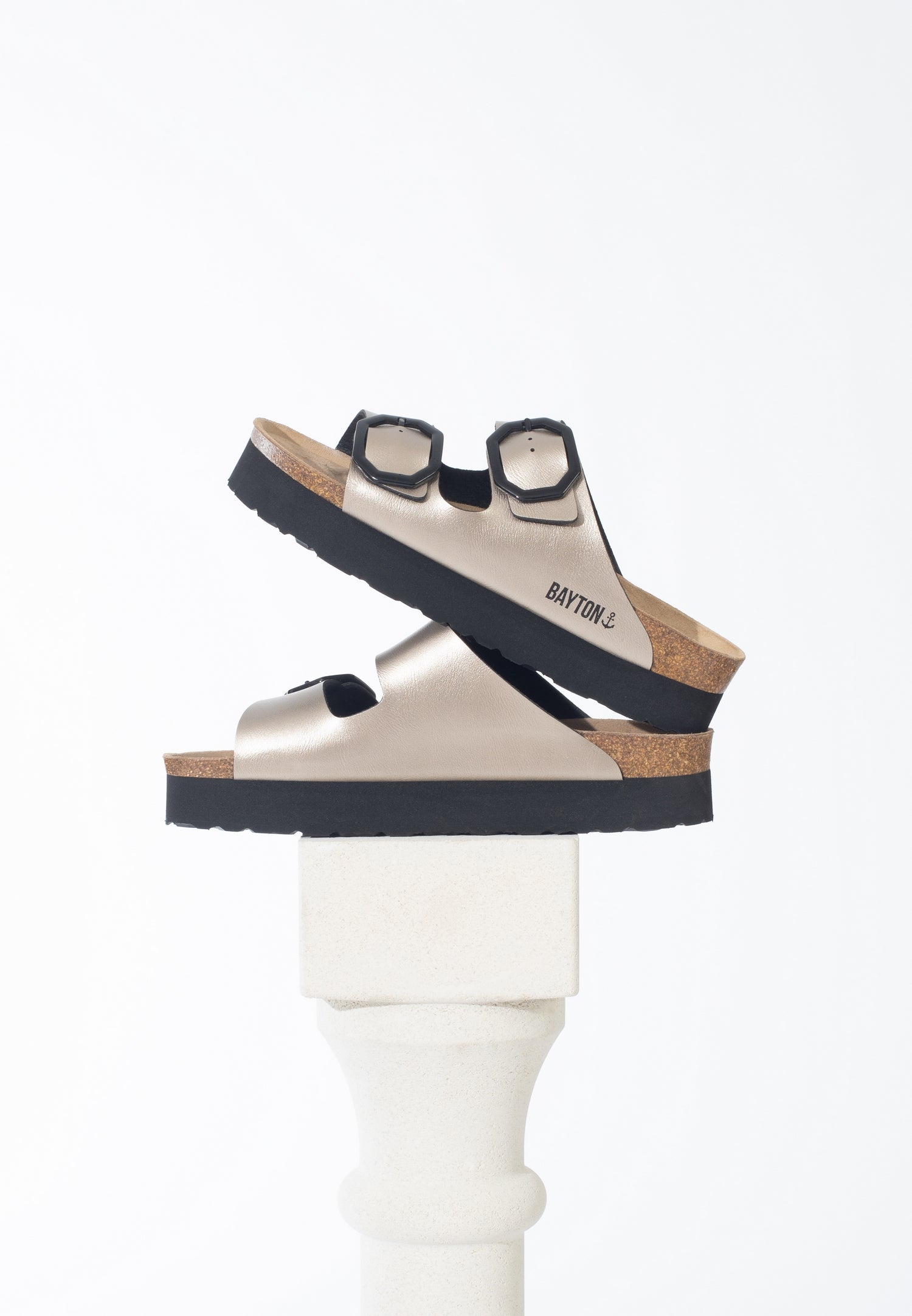 Japet Mocha Platform Sandals