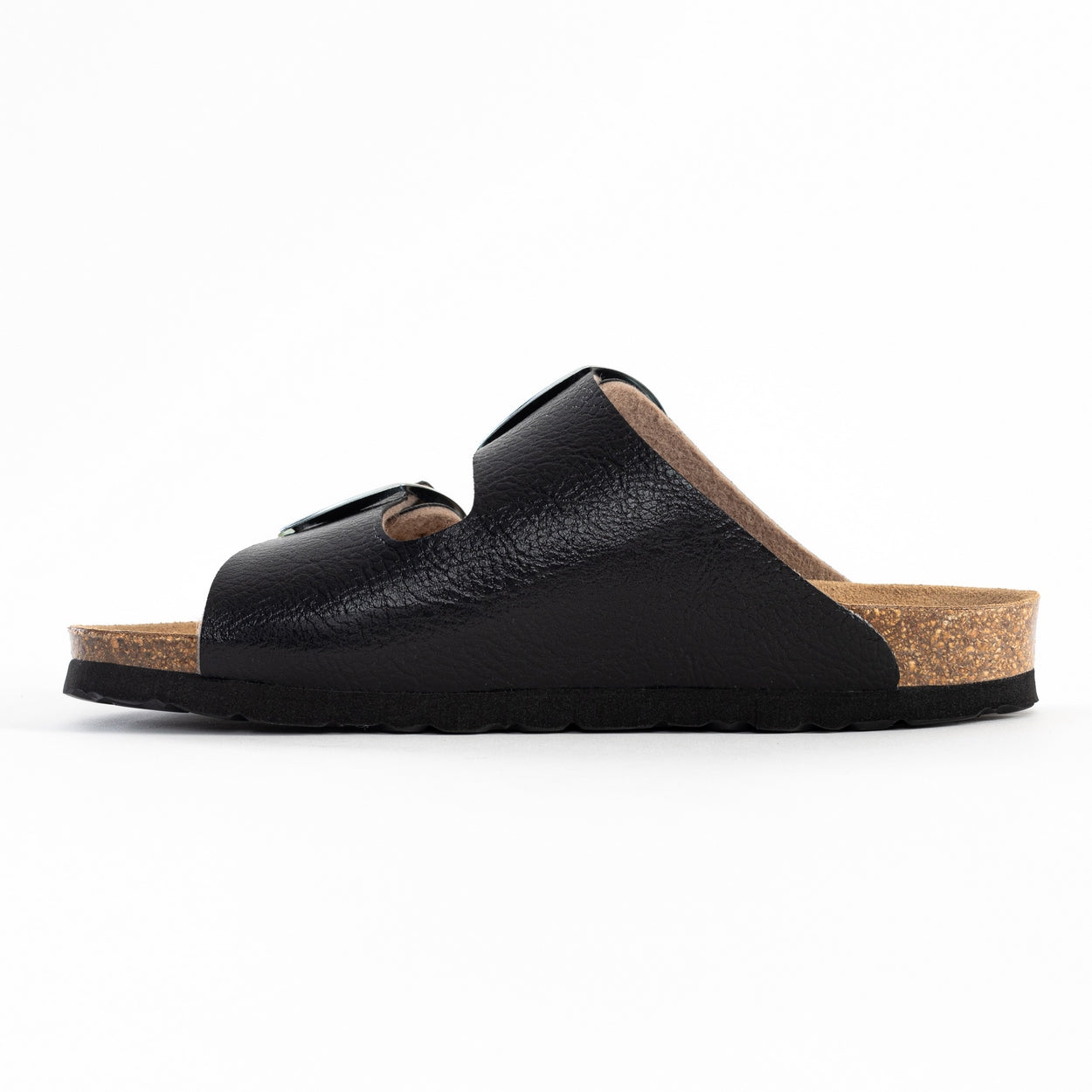 Alicante Black 2 Strap Sandals