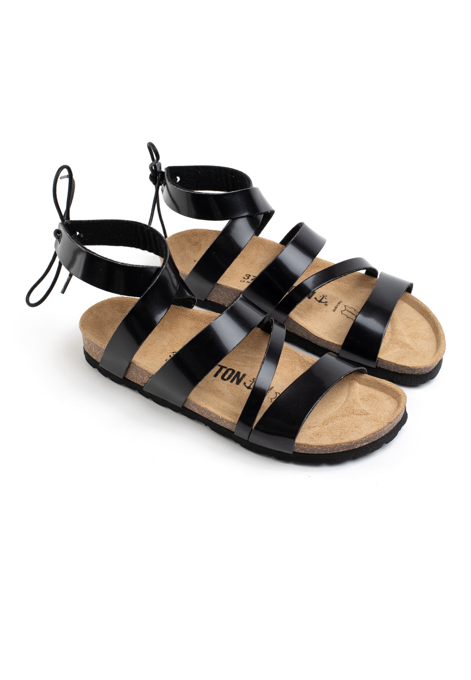 Braltar Multistrap Sandals Black