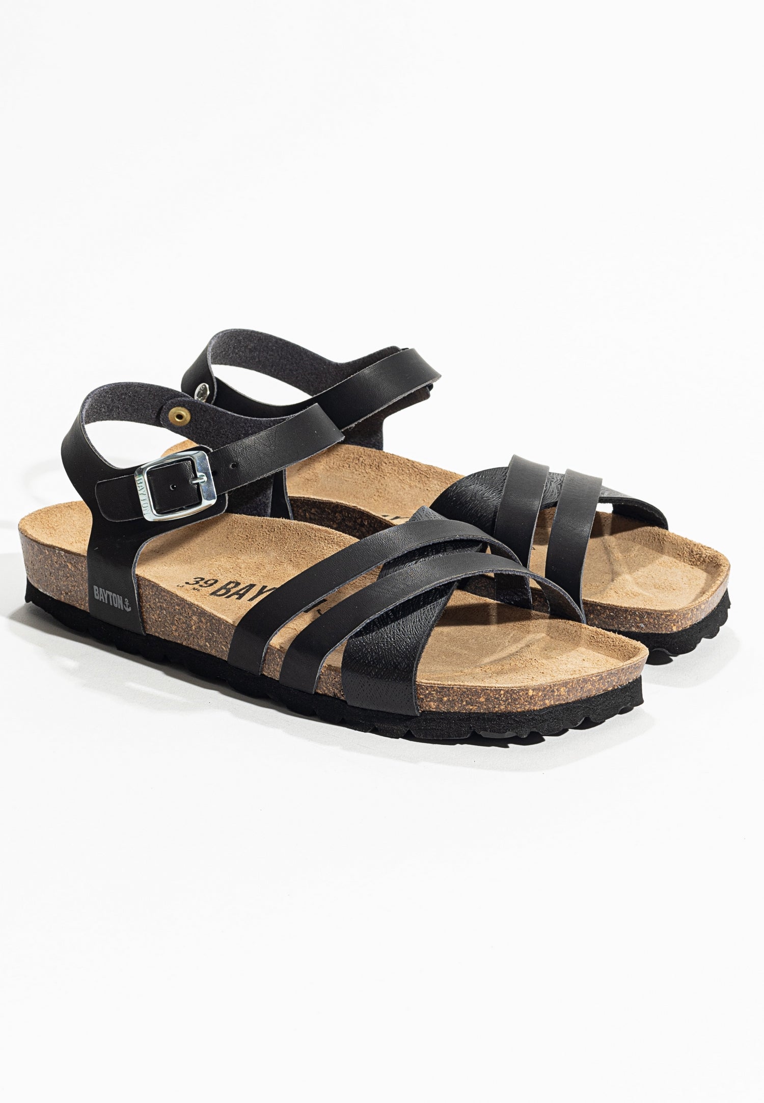 Sandales Denia Noir Multi-Brides