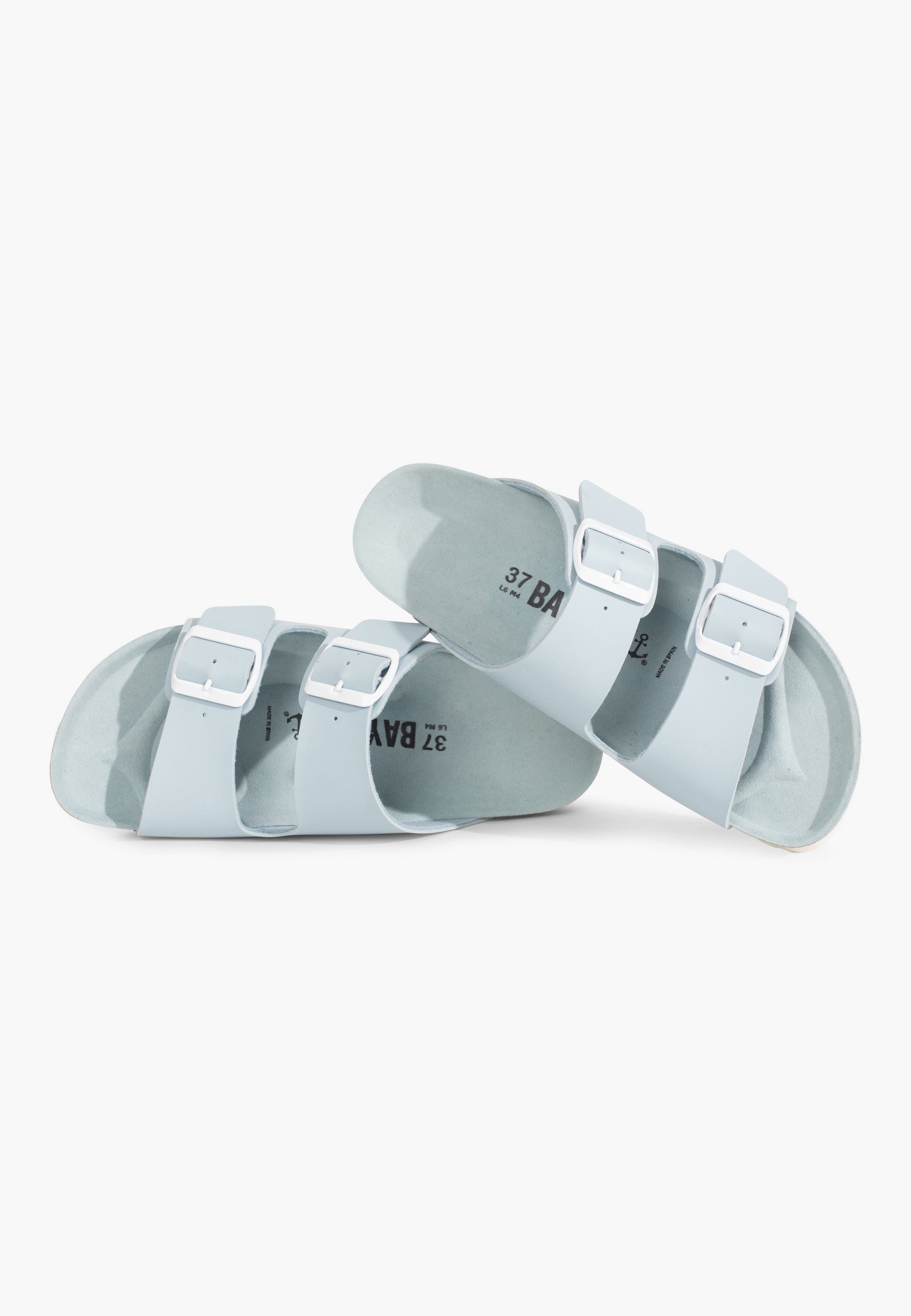 Atlas Sky Blue 2 Strap Sandals