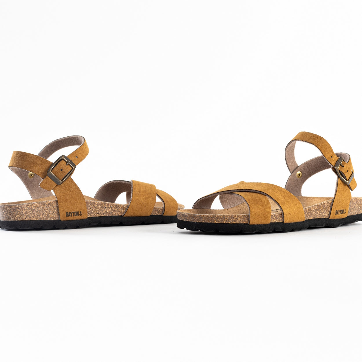 Vallado Tan Multi-Strap Sandals