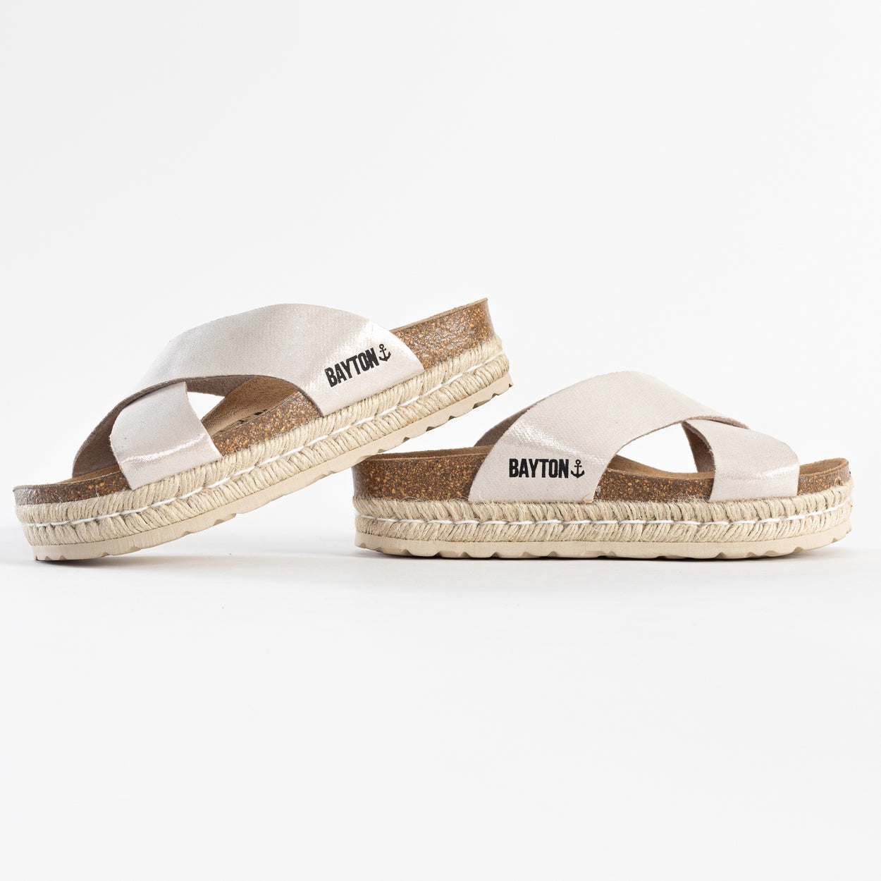 Sandalias Penélope Plataforma Beige