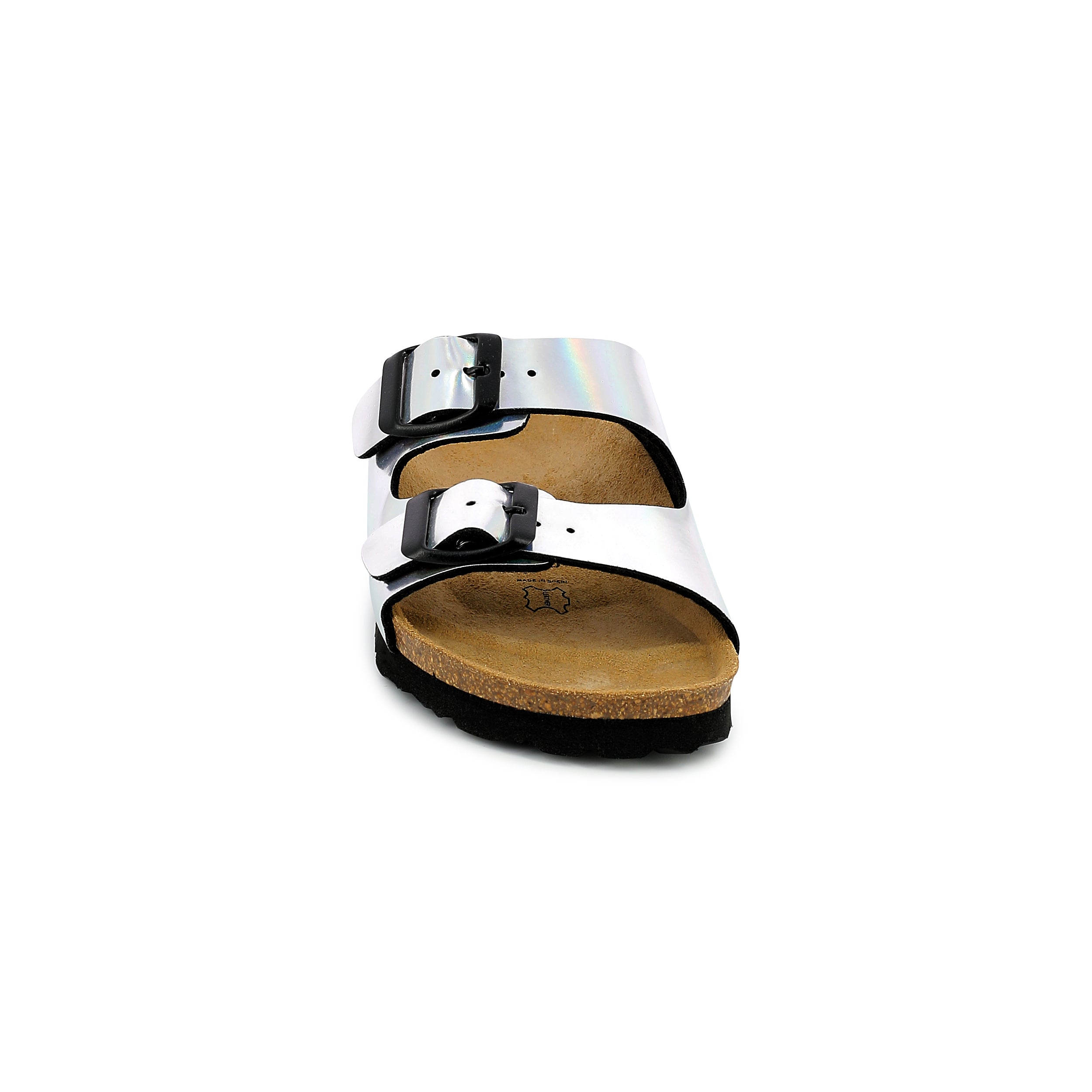 Atlas 2 Straps Silver Sandals