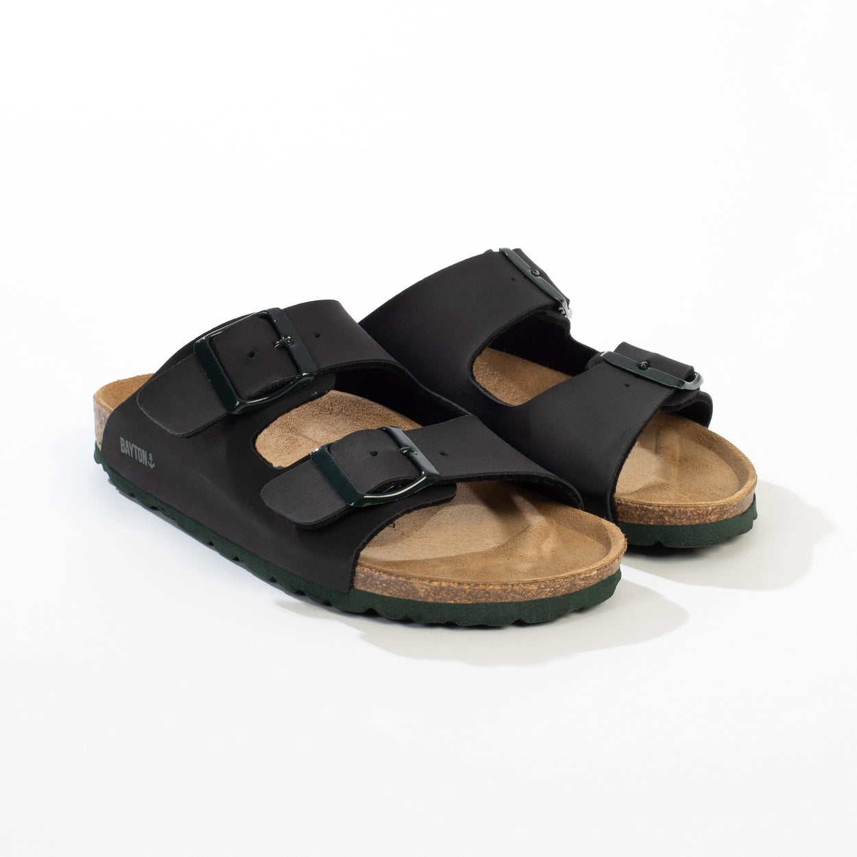 Sandalias Atlas 2 Correas Negro