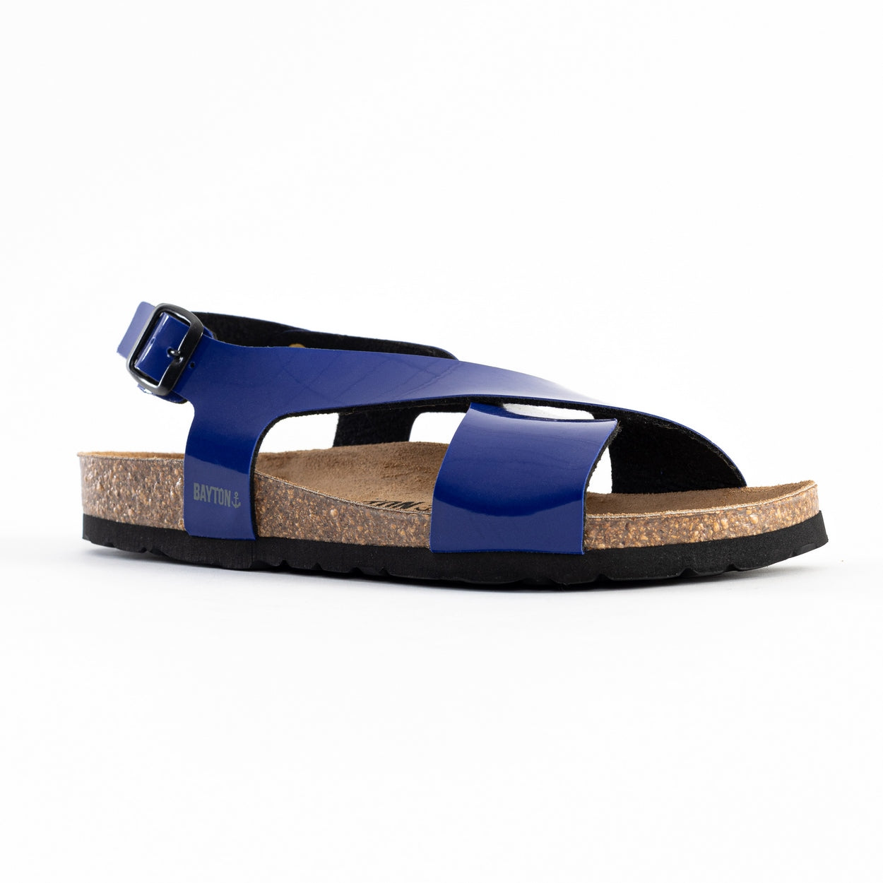 Sandalias Rioja Multitiras Azul Royal