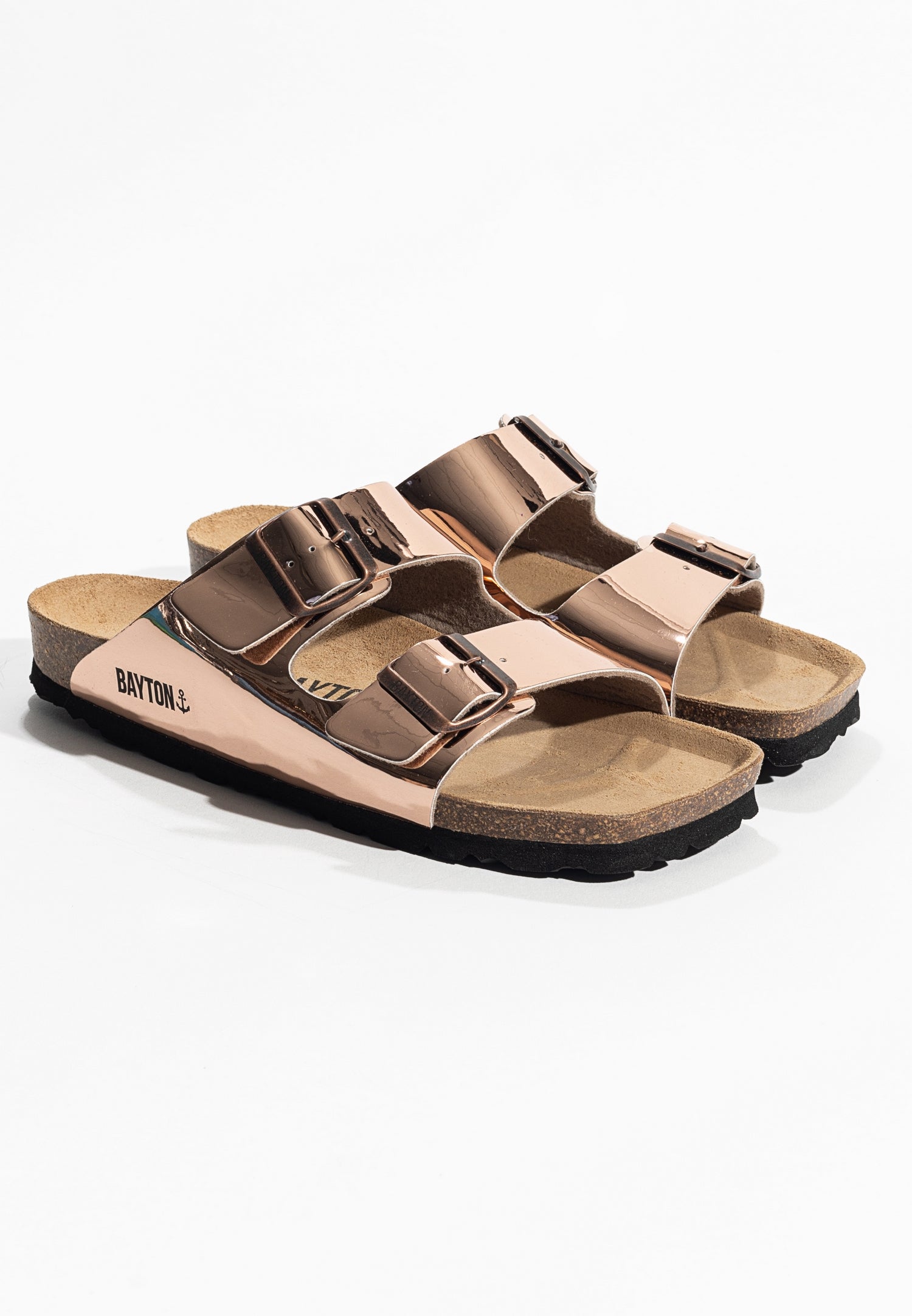 Sandales 2 Brides Atlas Rose gold