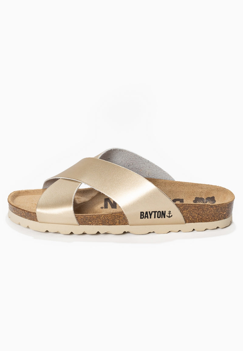 Gomera Gold 2 Strap Sandals