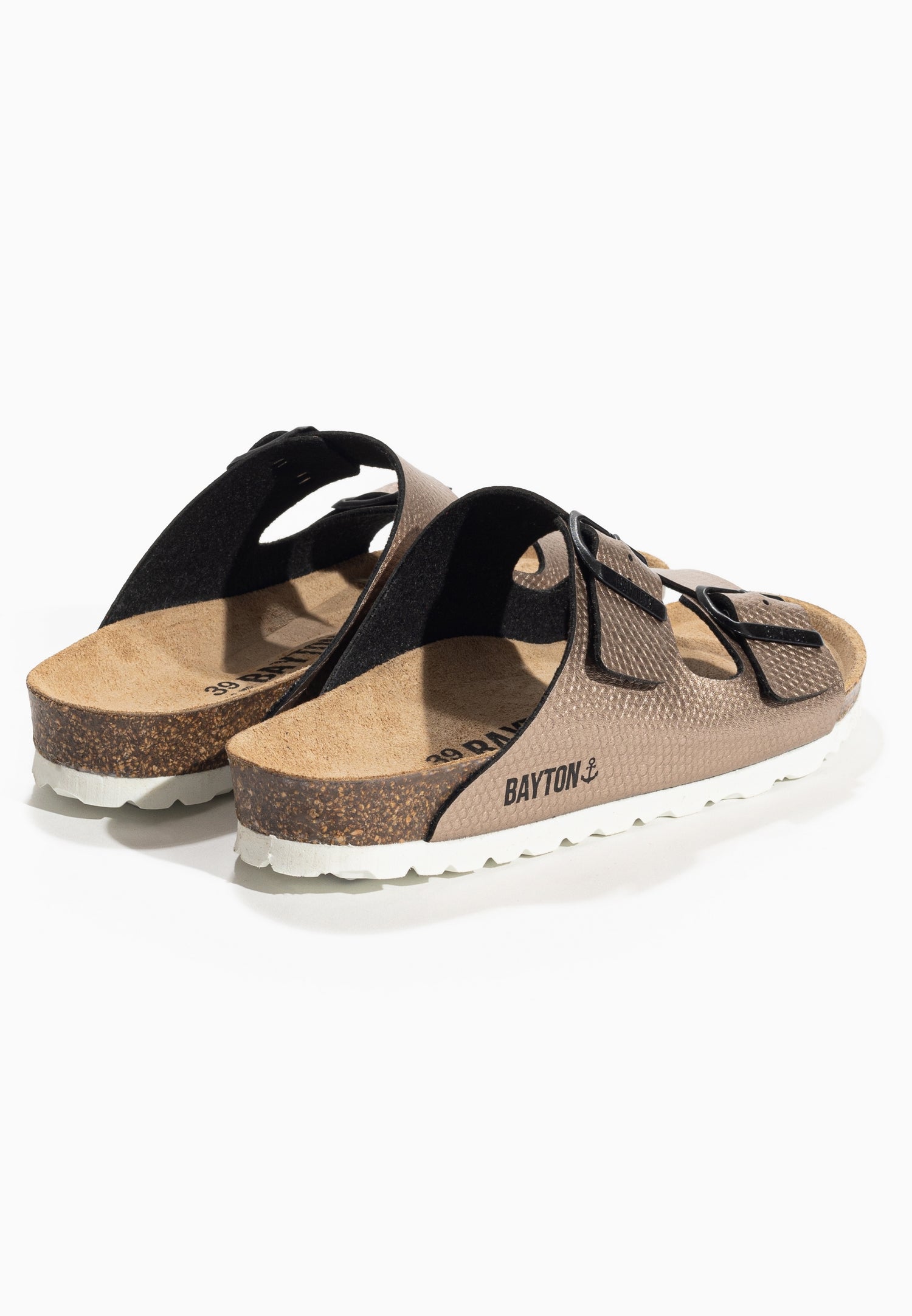 Tracy Bronze 2 Strap Sandals