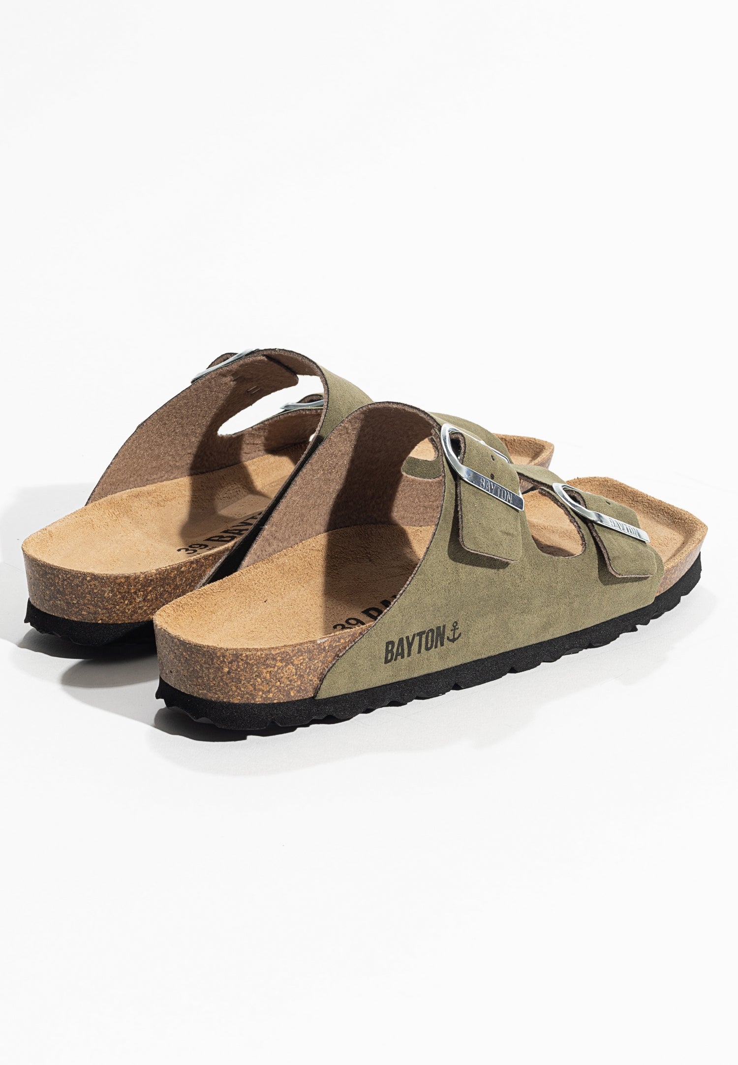 Atlas Khaki 2 Strap Sandals