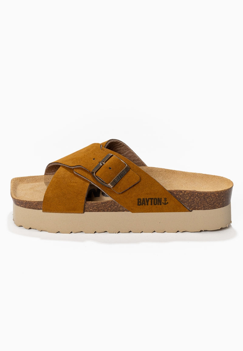 Ajax Camel Platform Sandals