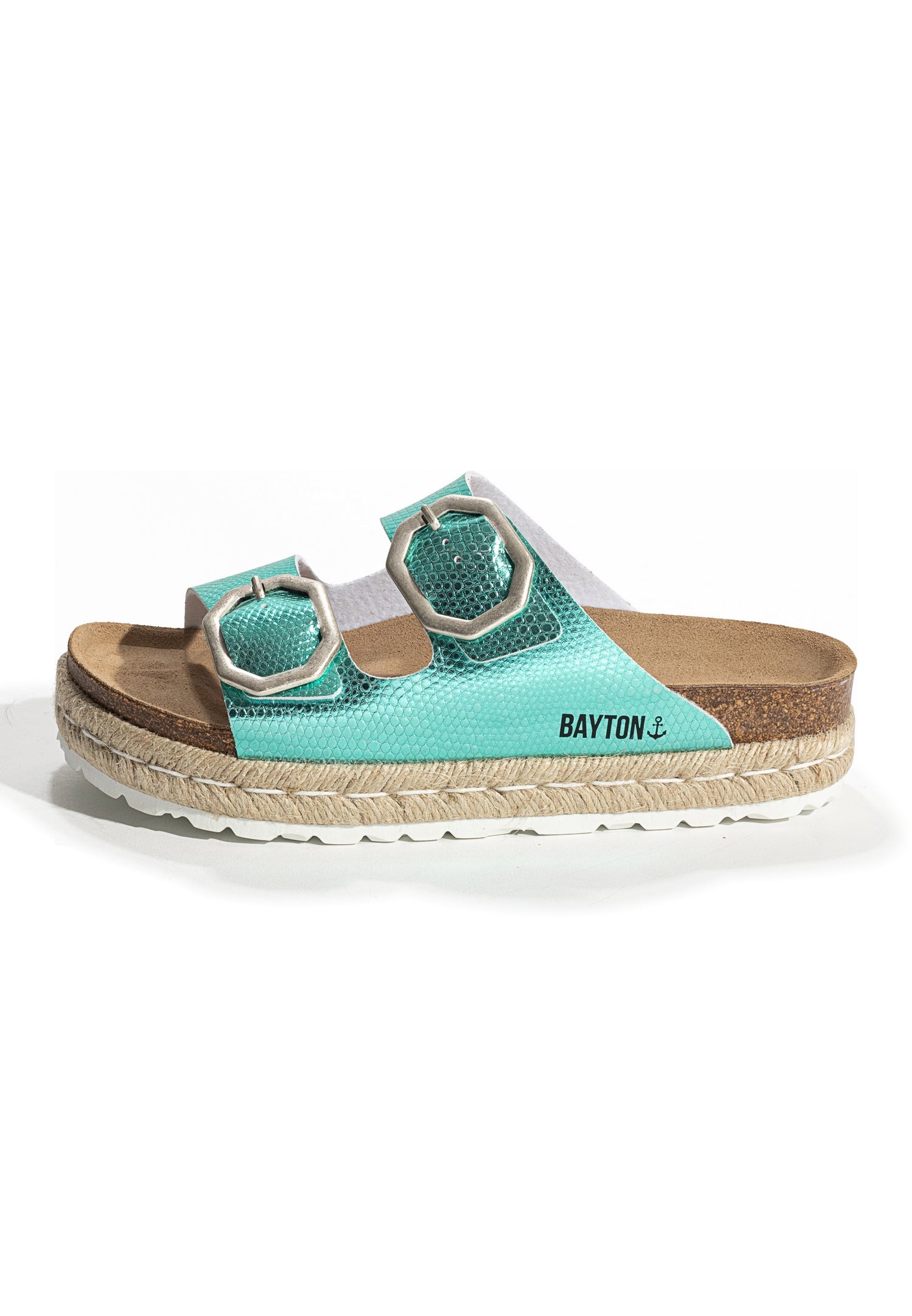 Alcee Mint Platform Sandals