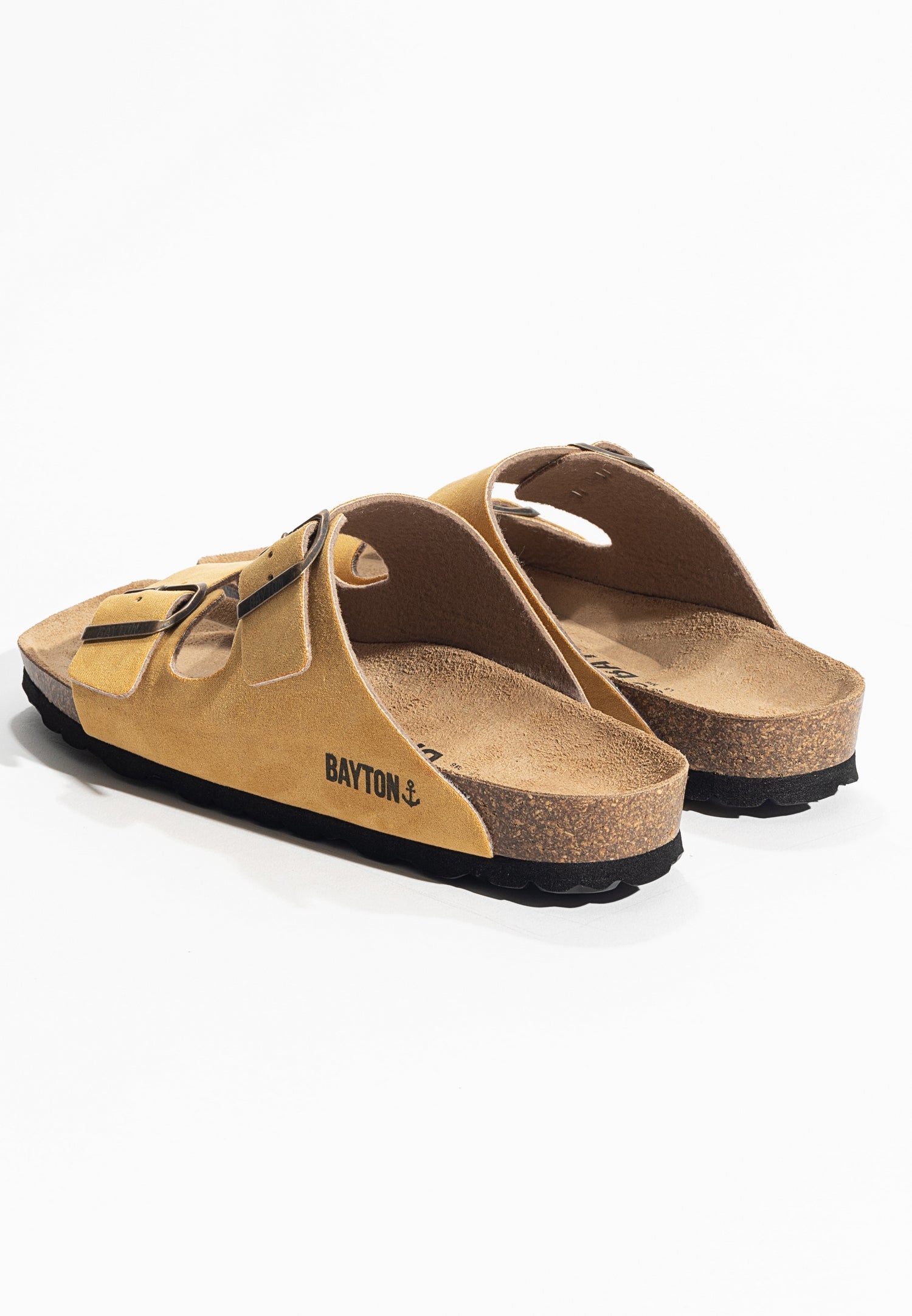 Atlas Yellow 2 Strap Sandals