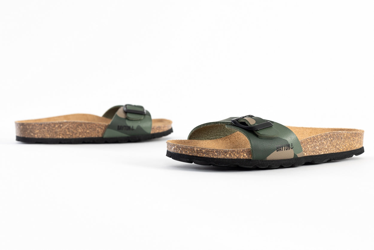 Zephyr 1 Strap Sandals Khaki Camouflage