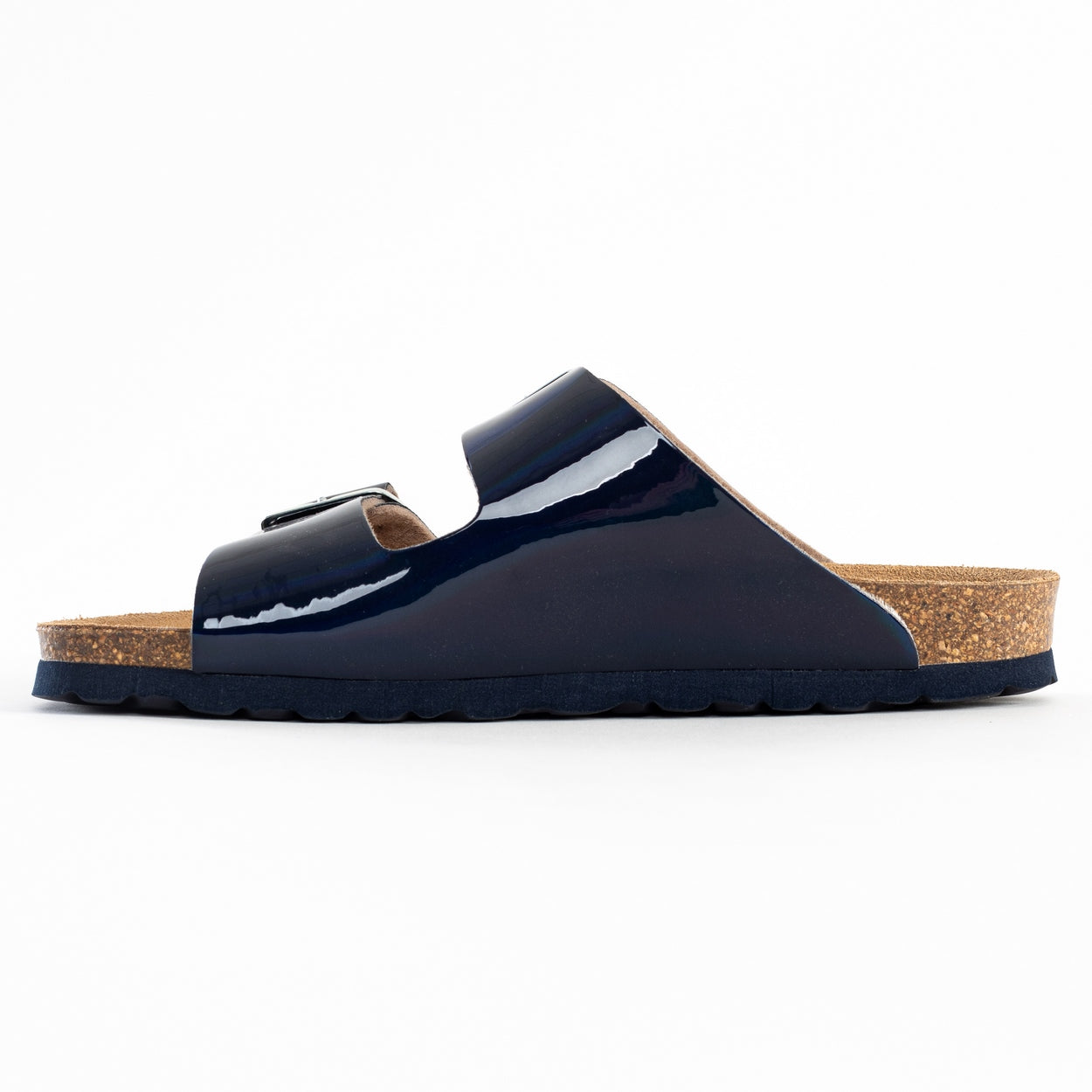 Atlas Navy Blue 2 Strap Sandals