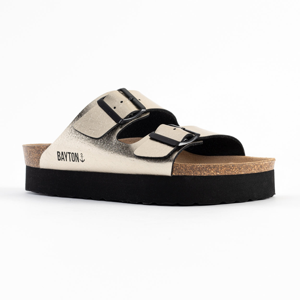 Japet Platinium Platform Sandals