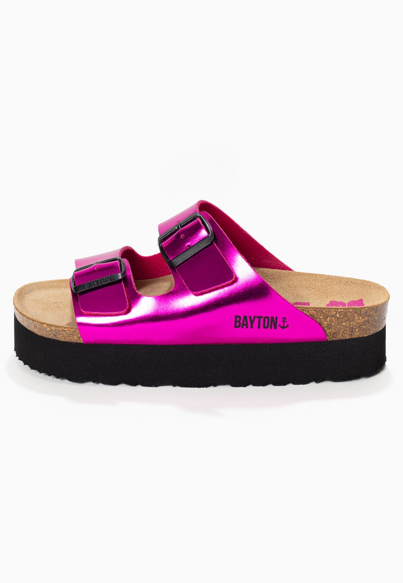 Sandalias Japet Fucsia