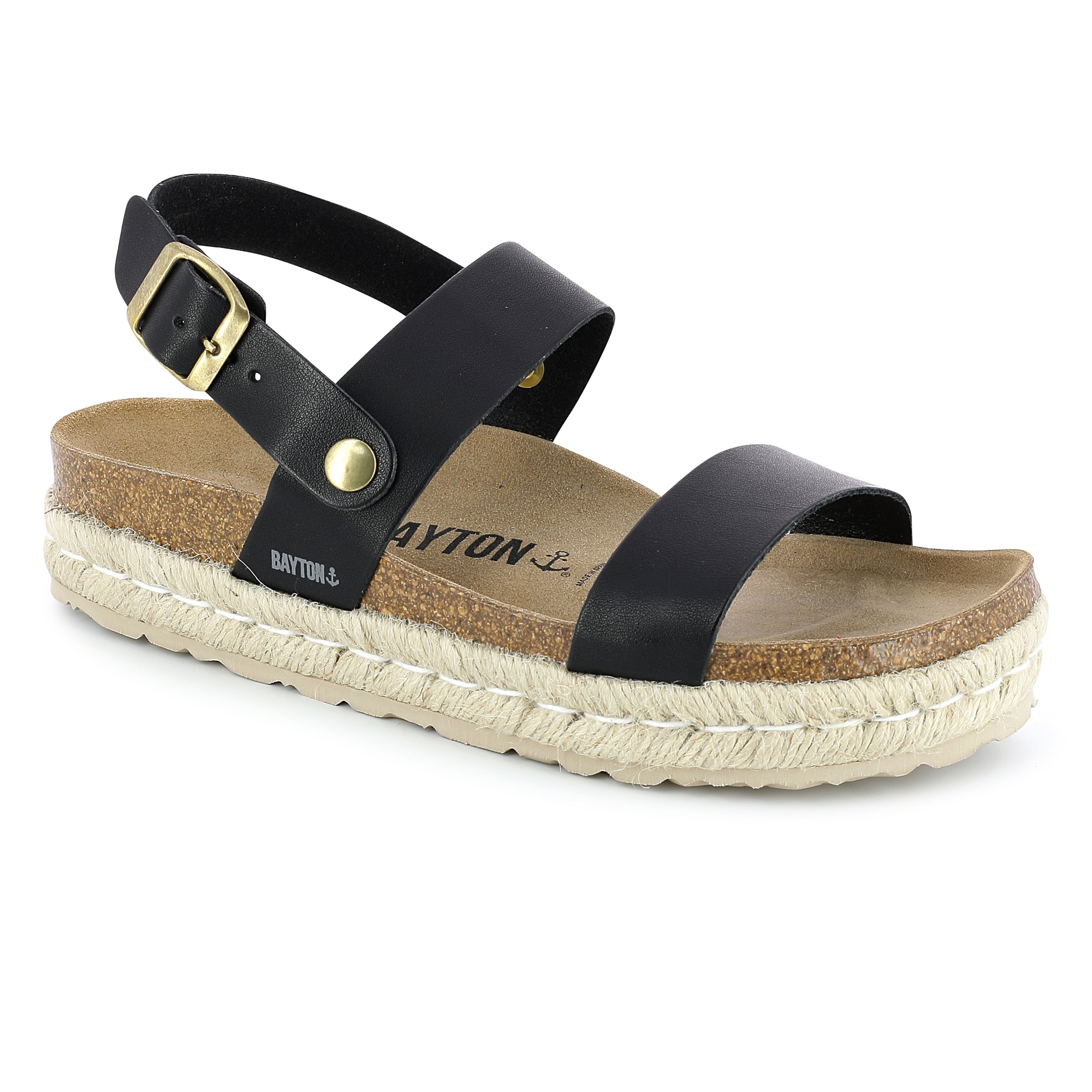 Sandalias Plataforma Whyalla Negro