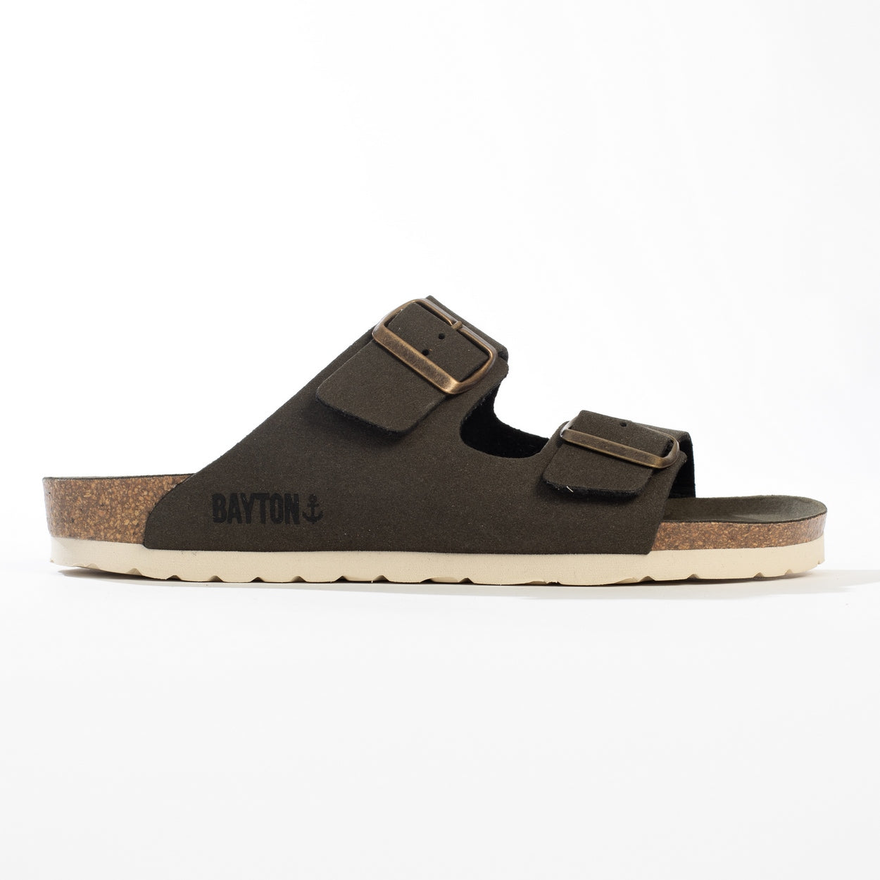 Atlas Brown 2 Strap Sandals