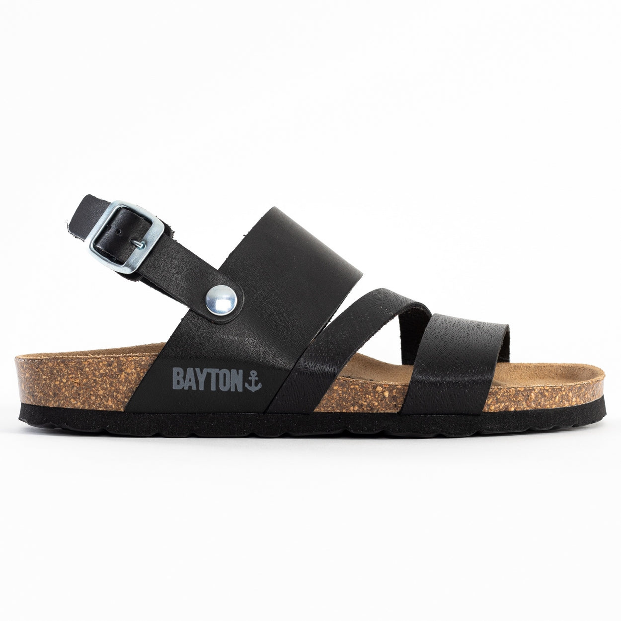 Sandalias Vitoria Multitiras Negro