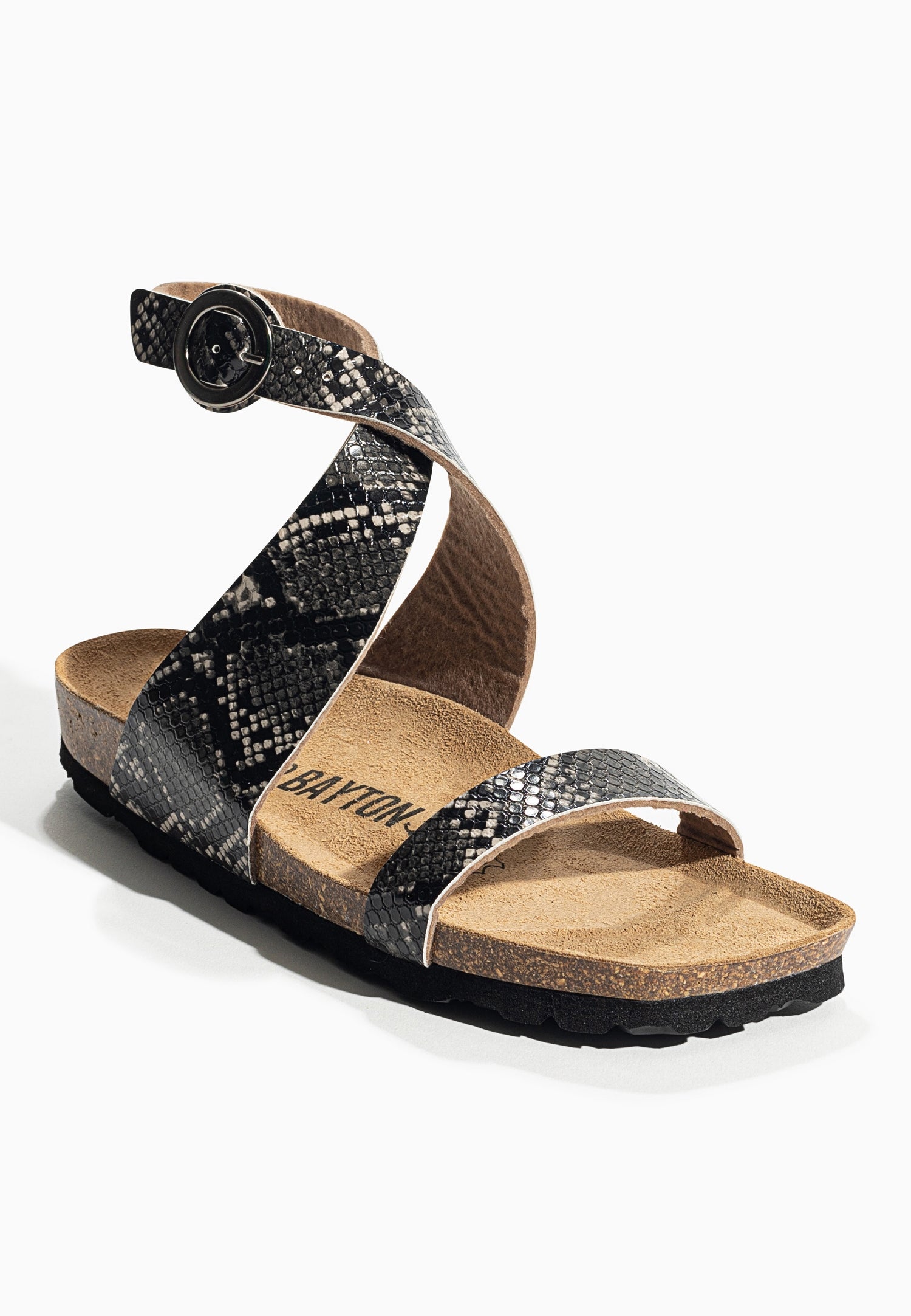 Sandales Goelette Python Multi-Brides