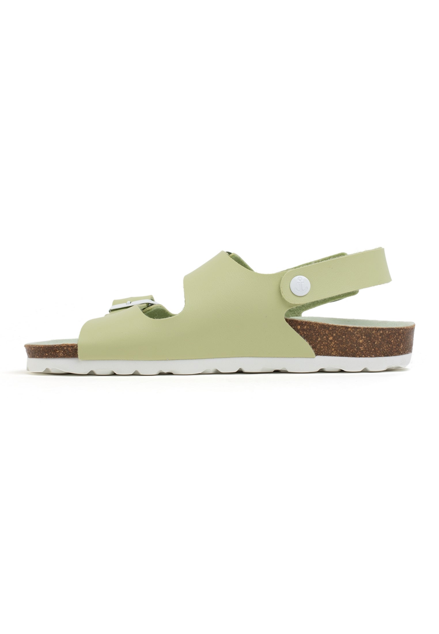 Achille Pistachio Multi-Strap Sandals