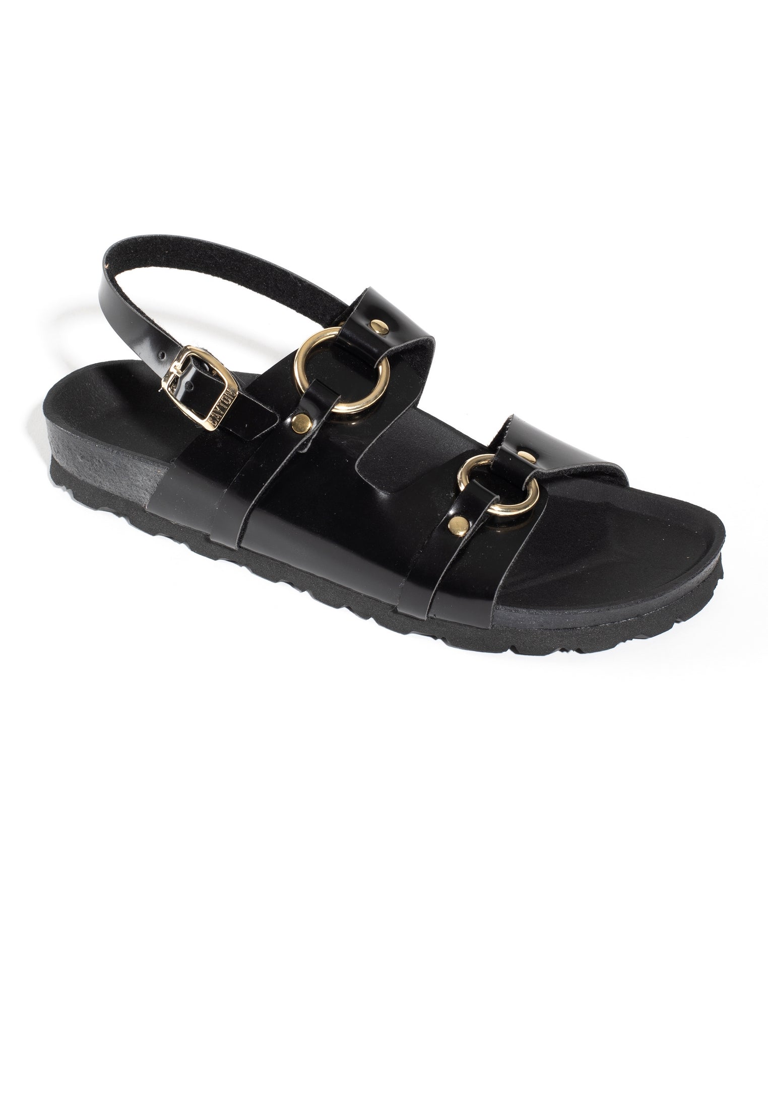 Astral Black 2 Strap Sandals