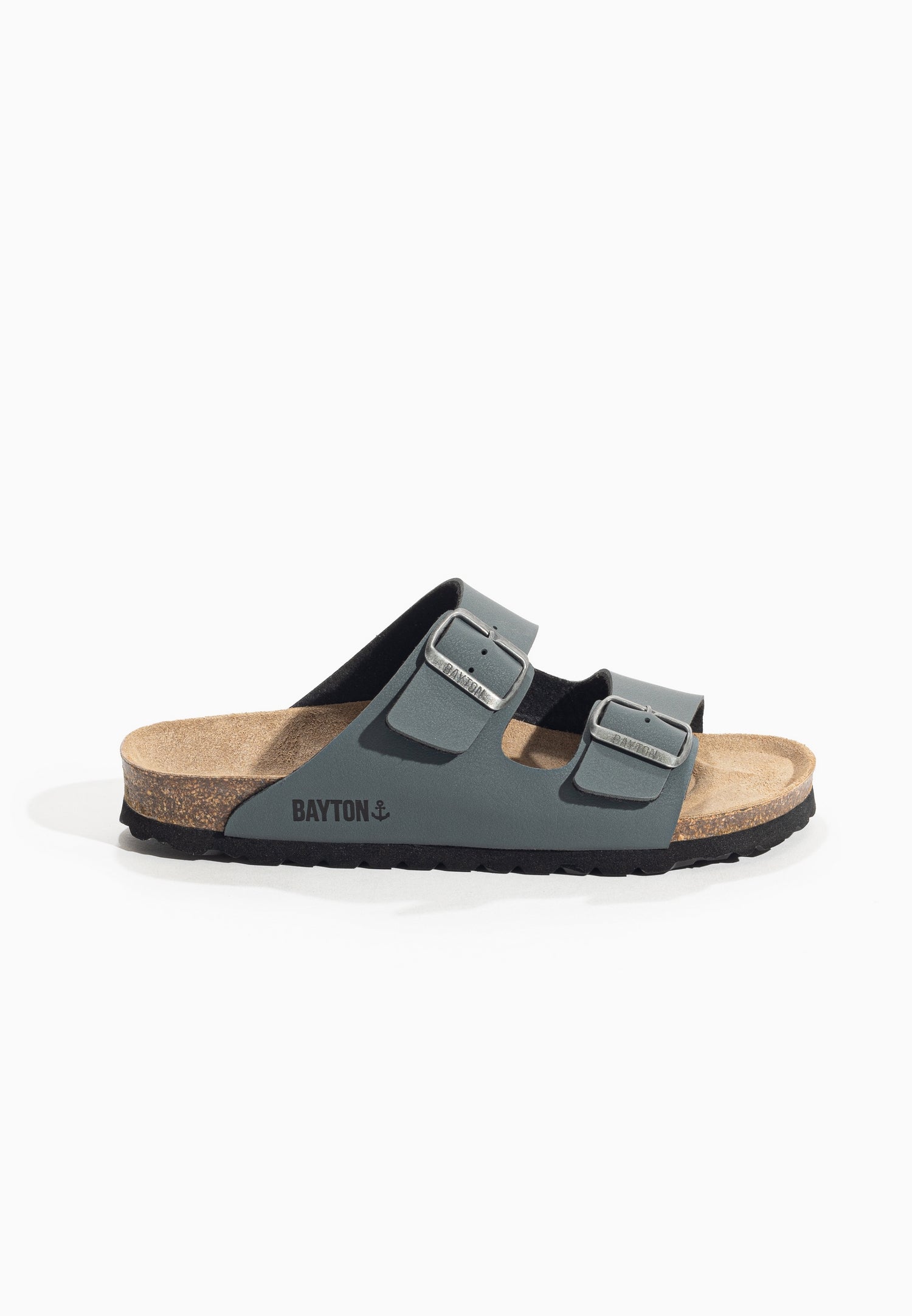 Baltic Anthracite 2 Strap Sandals