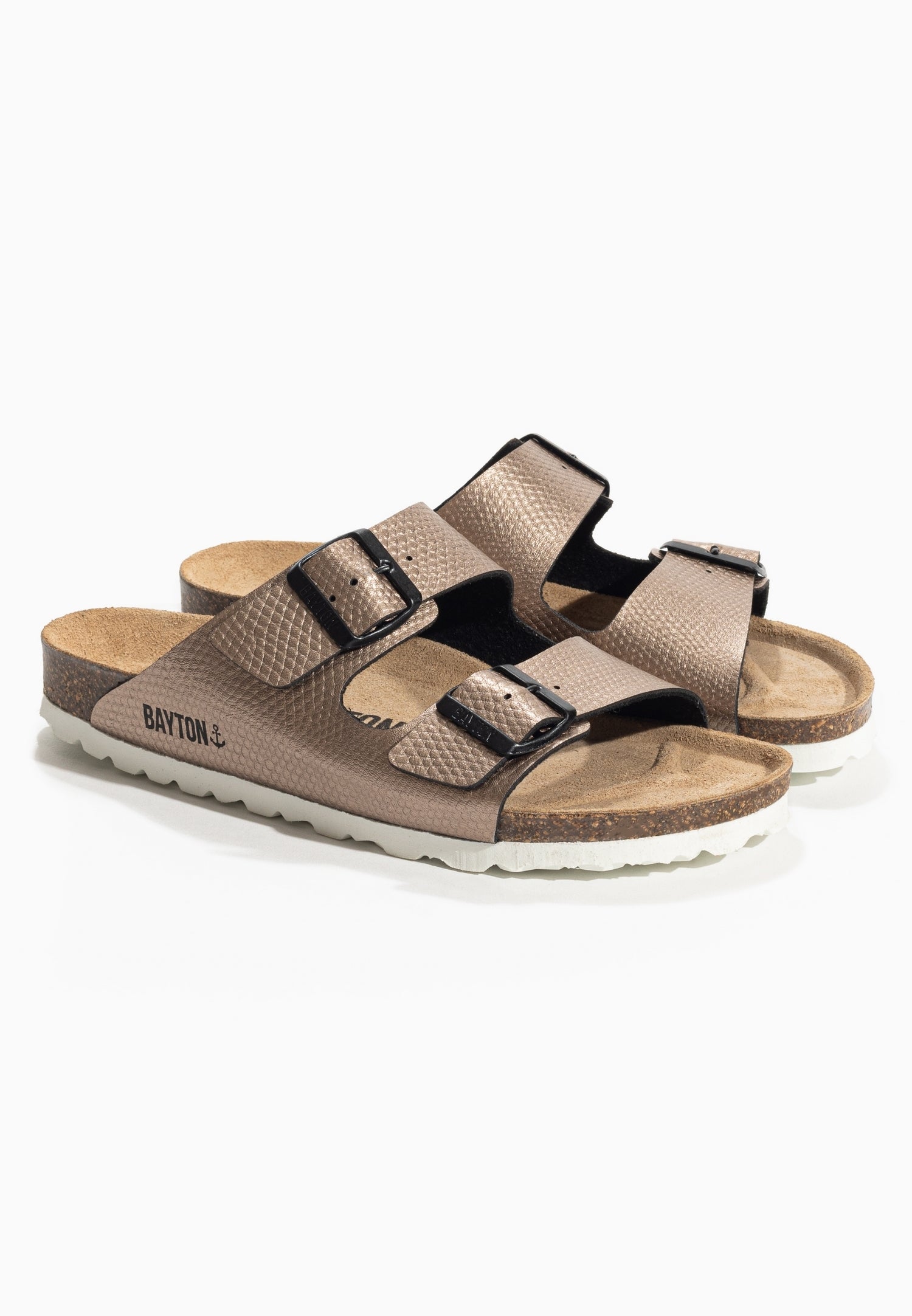 Tracy Bronze 2 Strap Sandals