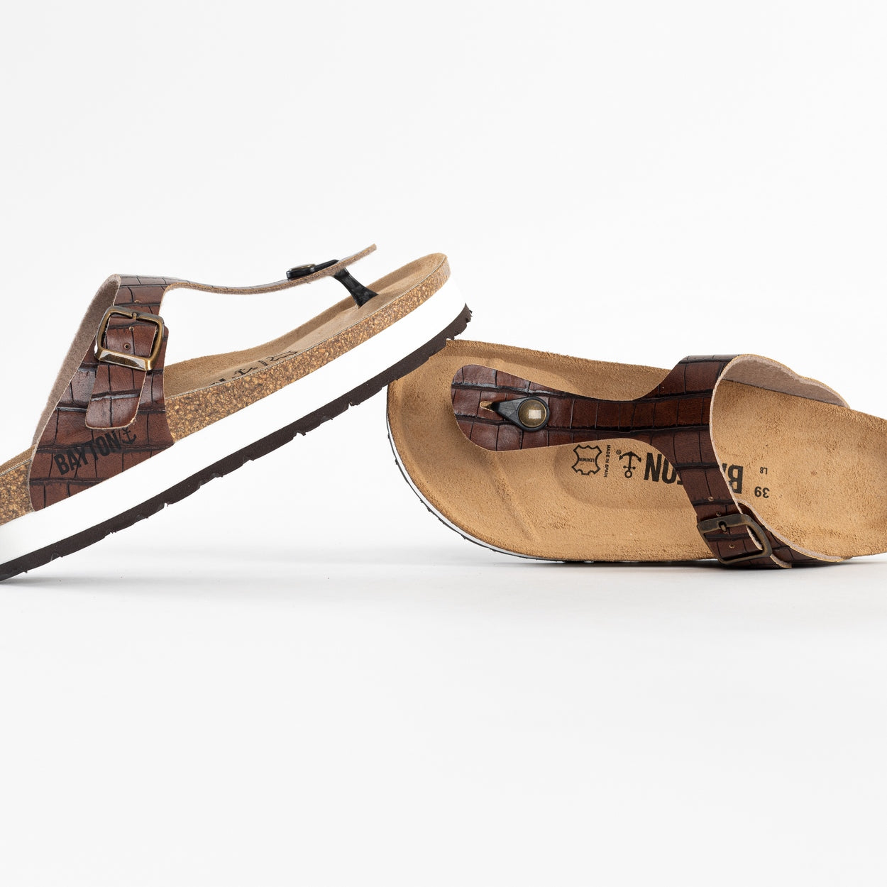 Asturias Camel Platform Sandals