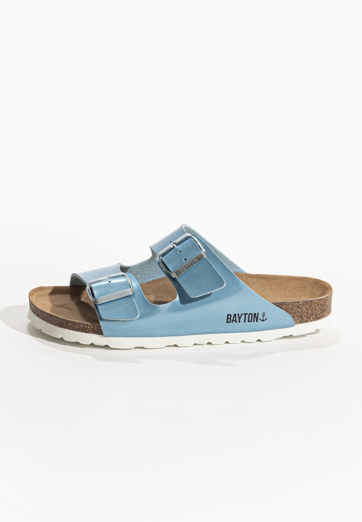 Tracy Sky Blue 2 Strap Sandals