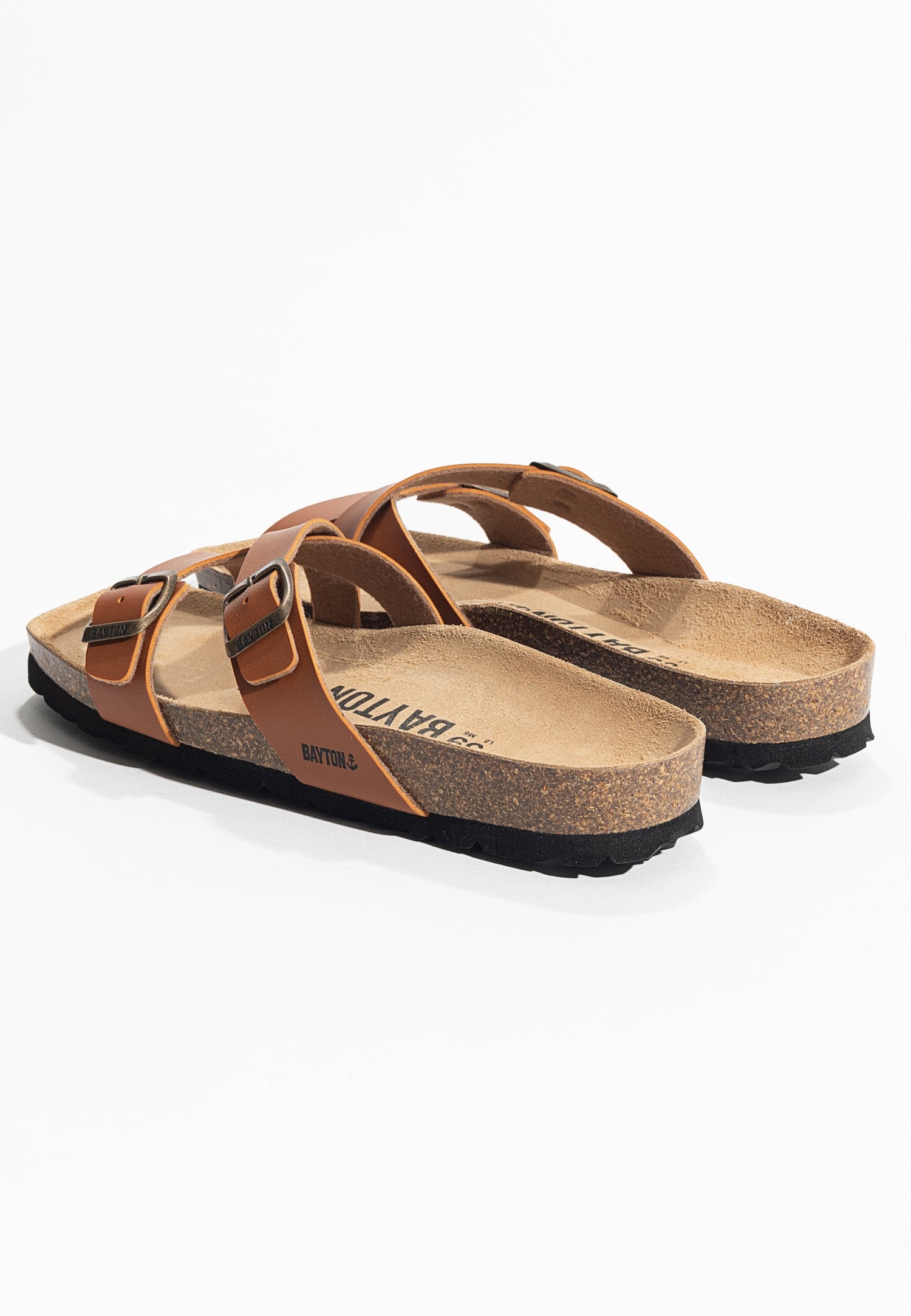 Sandales 2 Brides Cleo Camel