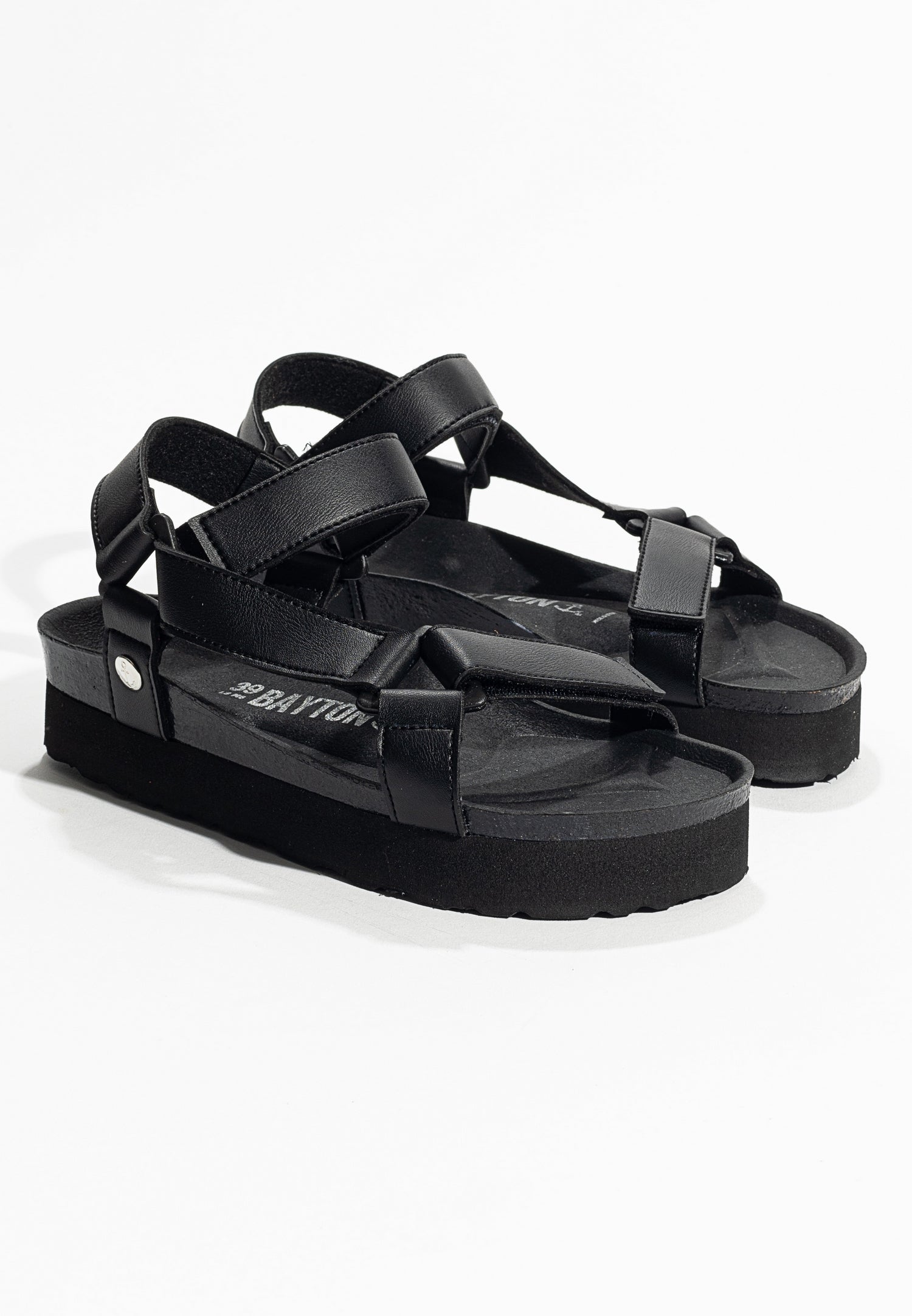 Rigoni Black Platform Sandals