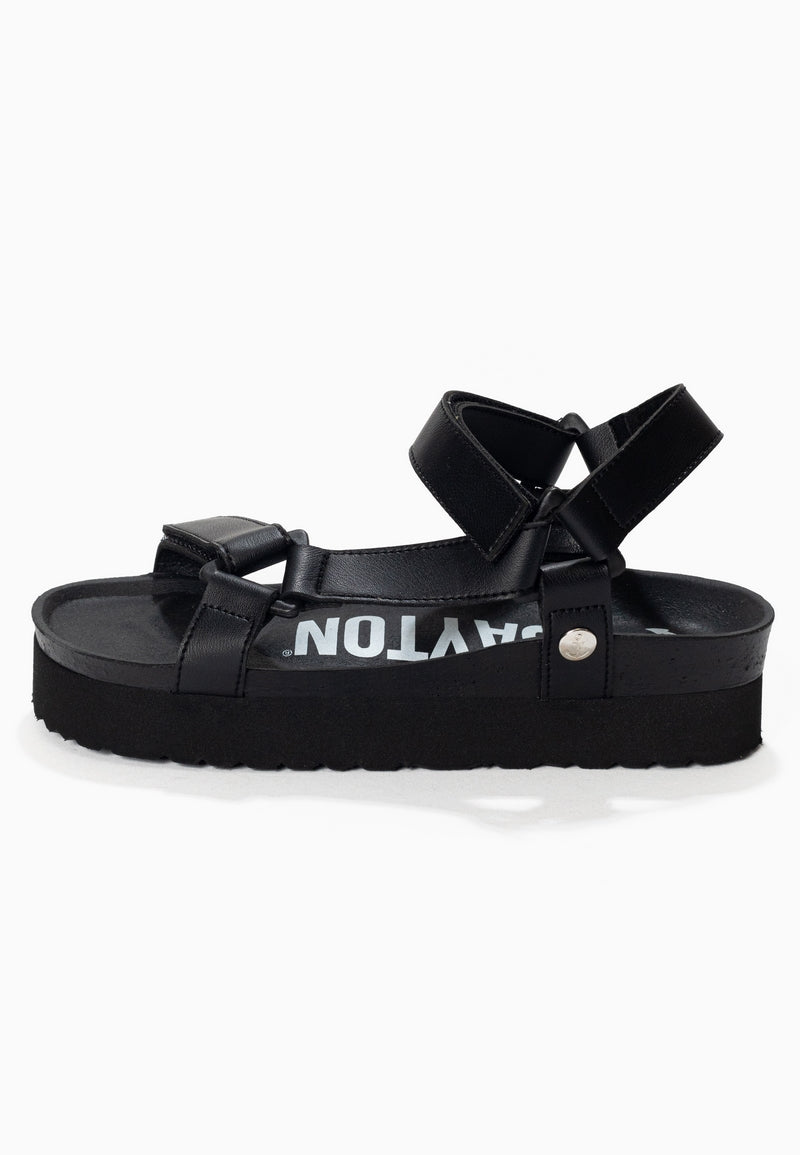 Rigoni Black Platform Sandals