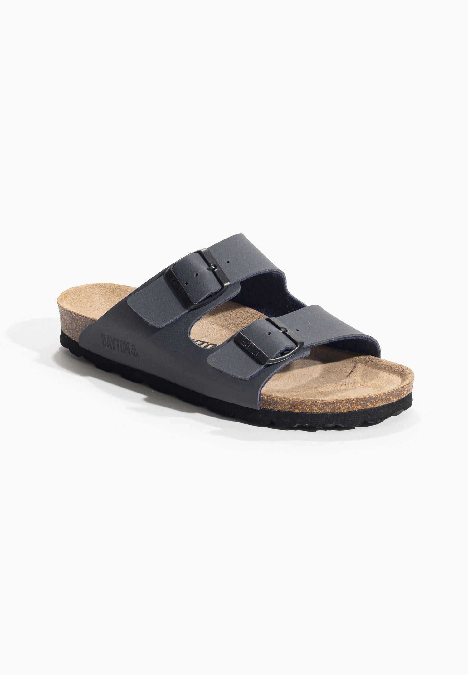 Baltic Anthracite 2 Strap Sandals