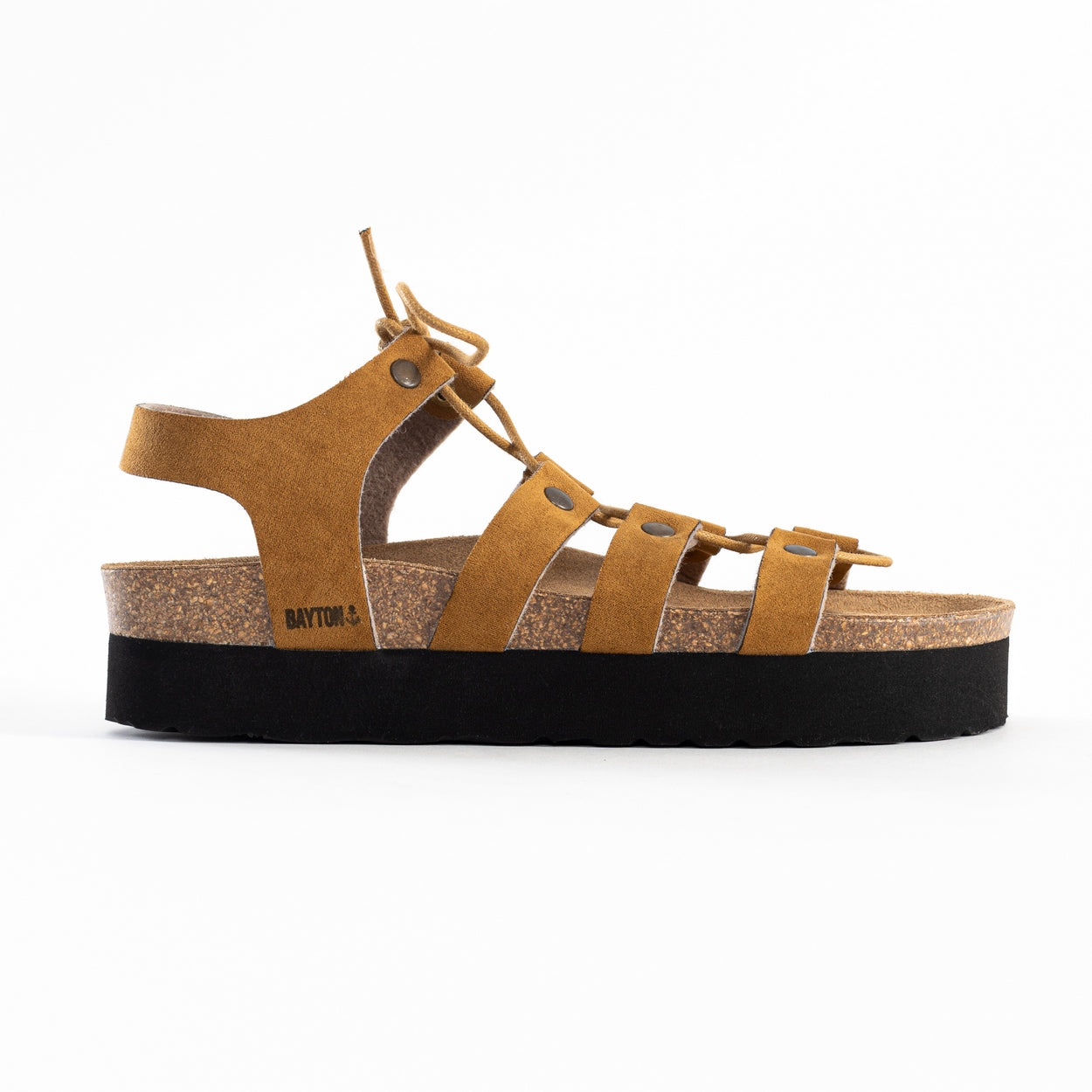 Jaen Tan Platform Sandals