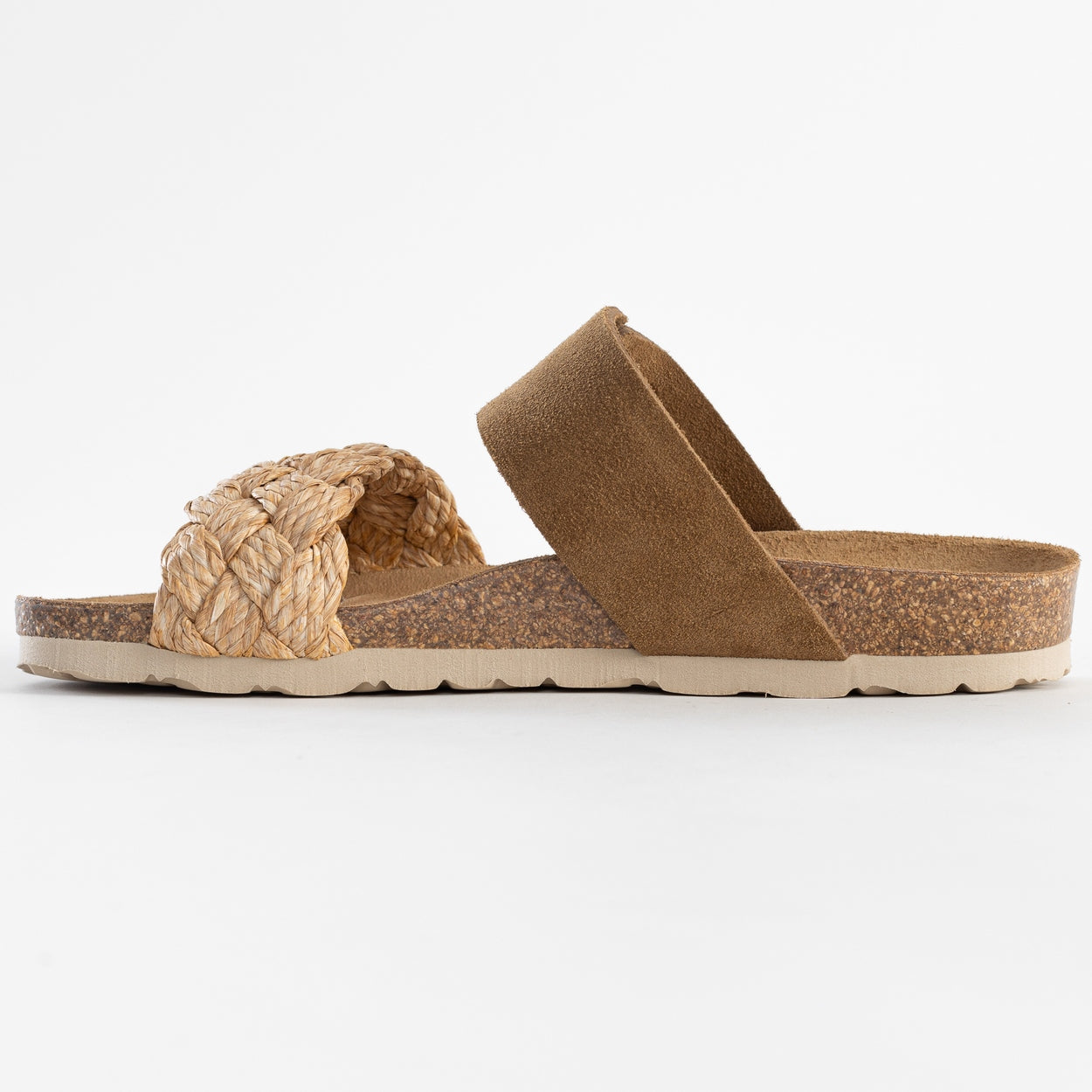 Carina Camel 2 Strap Sandals