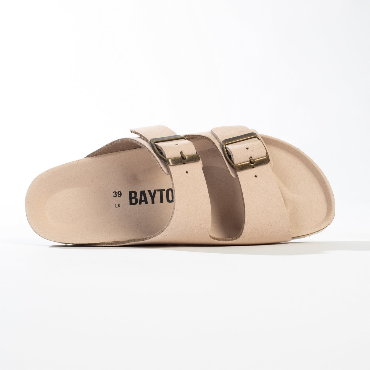 Atlas Light Pink 2 Strap Sandals