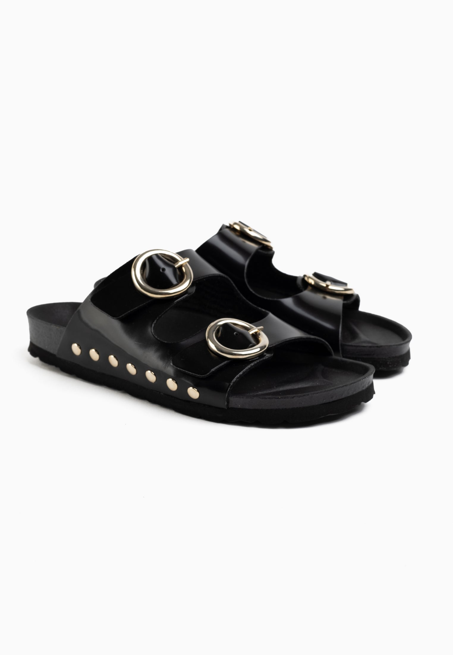 Sandalias Barcelona 2 Tiras Negro